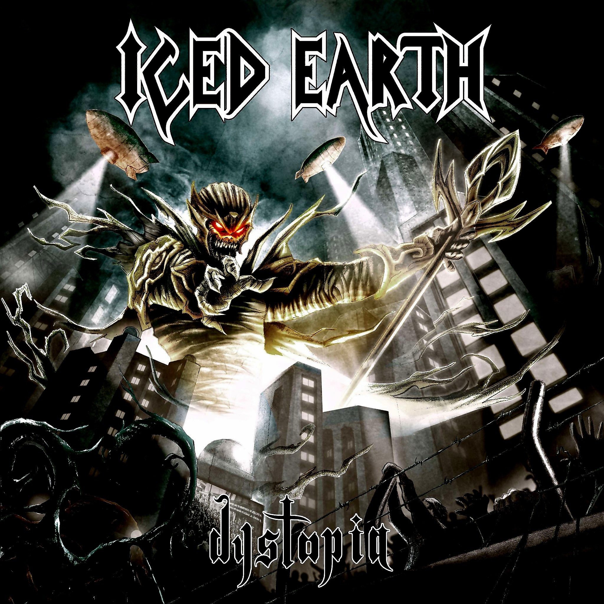 Dystopia, Iced Earth (Band) Wallpaper, 2050x2050 HD Phone