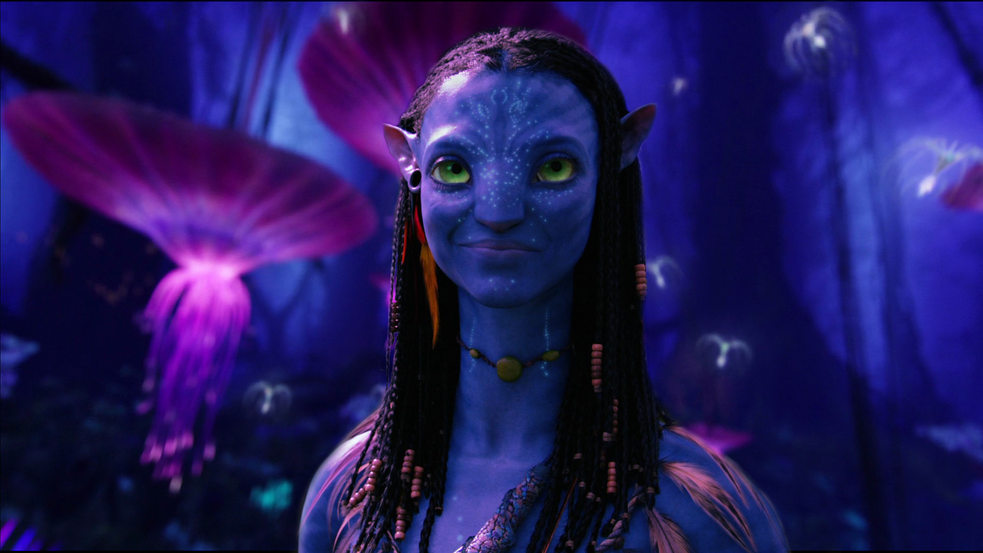 Zoe Saldana, Avatar movie, Neytiri wallpaper, Avatar films, 1920x1080 Full HD Desktop