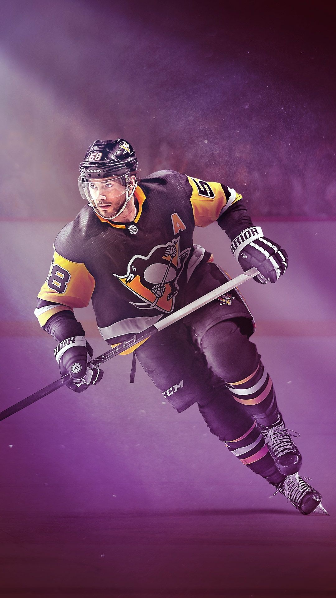 Kris Letang, Sports player, Top defenseman, Hockey professional, 1080x1920 Full HD Handy