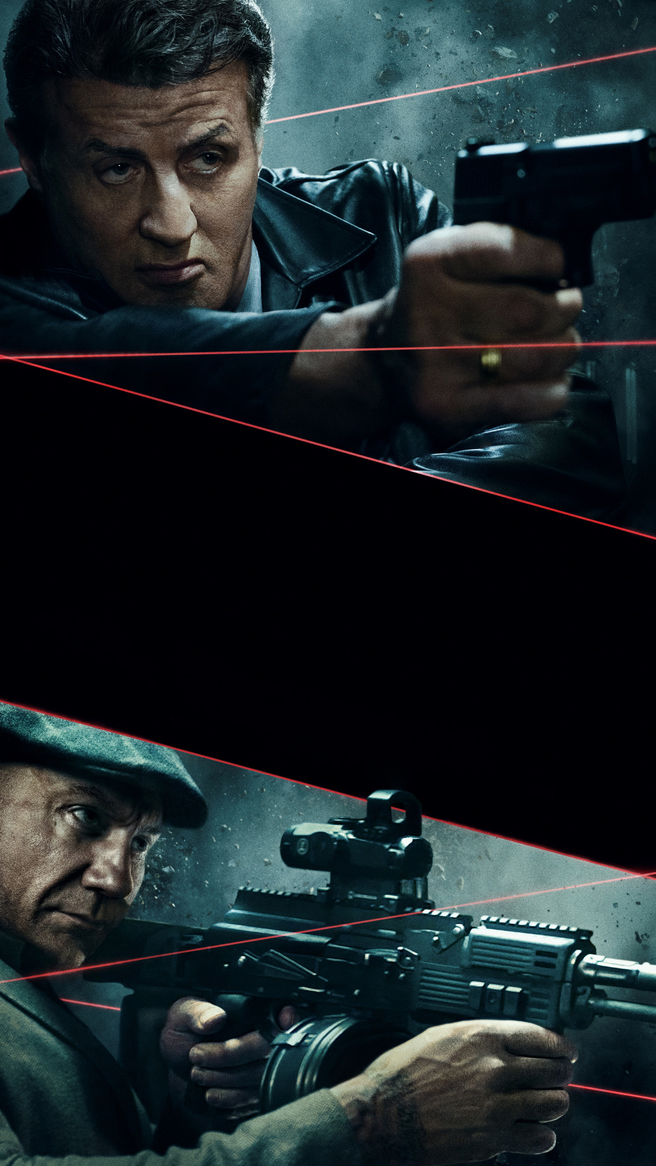 Escape Plan 2: Hades, Sylvester Stallone's role, 4K wallpaper for Sony Xperia, Intense action, 2160x3840 4K Phone