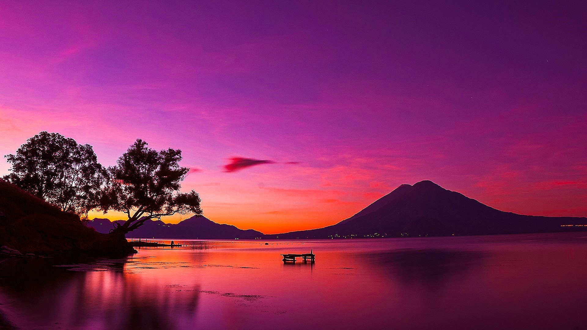 Lake Atitlan, Backiee wallpaper, Guatemala travels, Guatemala landscape, 1920x1080 Full HD Desktop