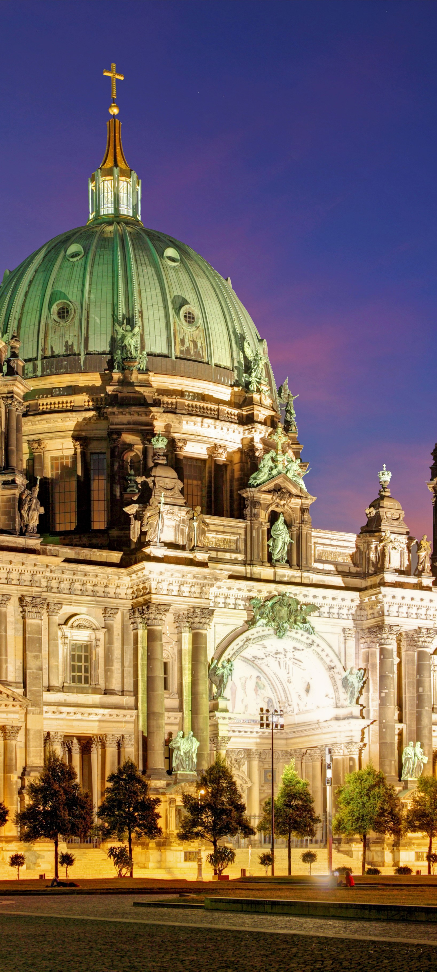 Berlin Cathedral, Spiritual sanctuary, Religious marvel, Divine architecture, 1440x3200 HD Phone