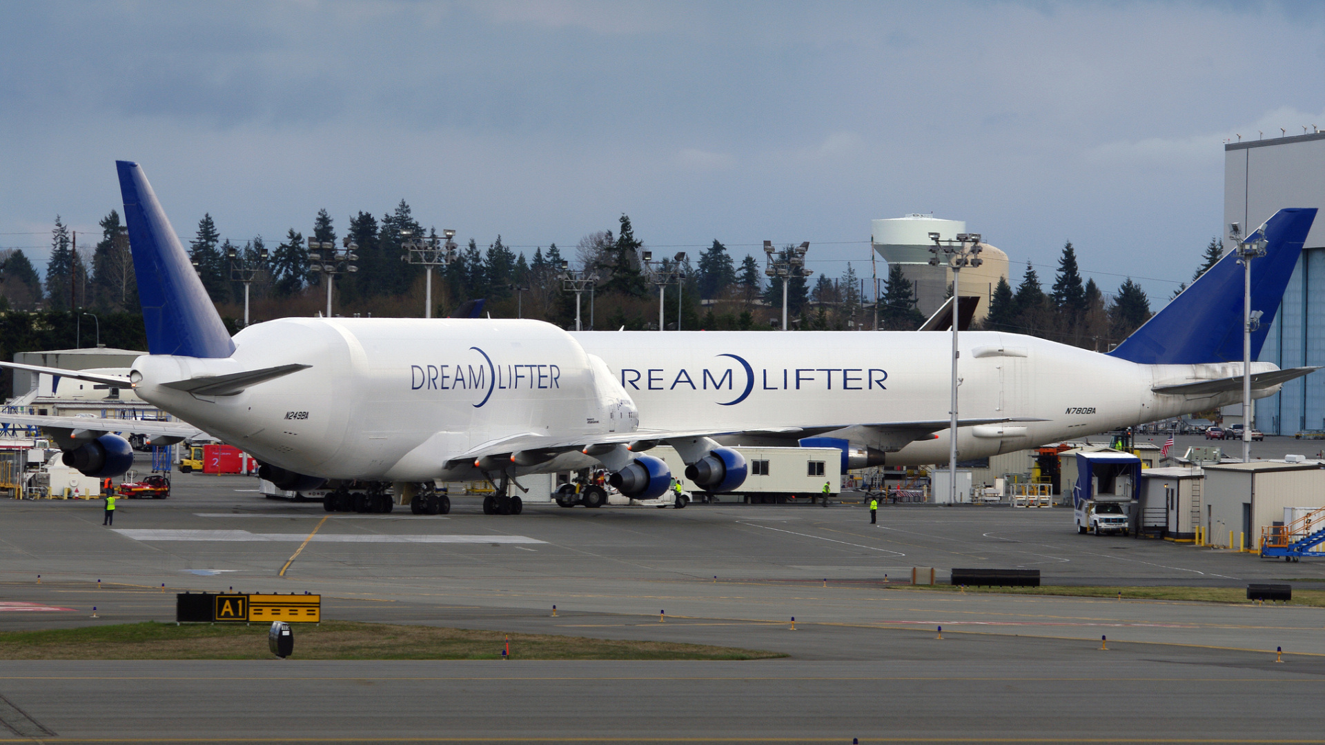 20+ Boeing 747 Dreamlifter HD Wallpapers and Backgrounds 1920x1080