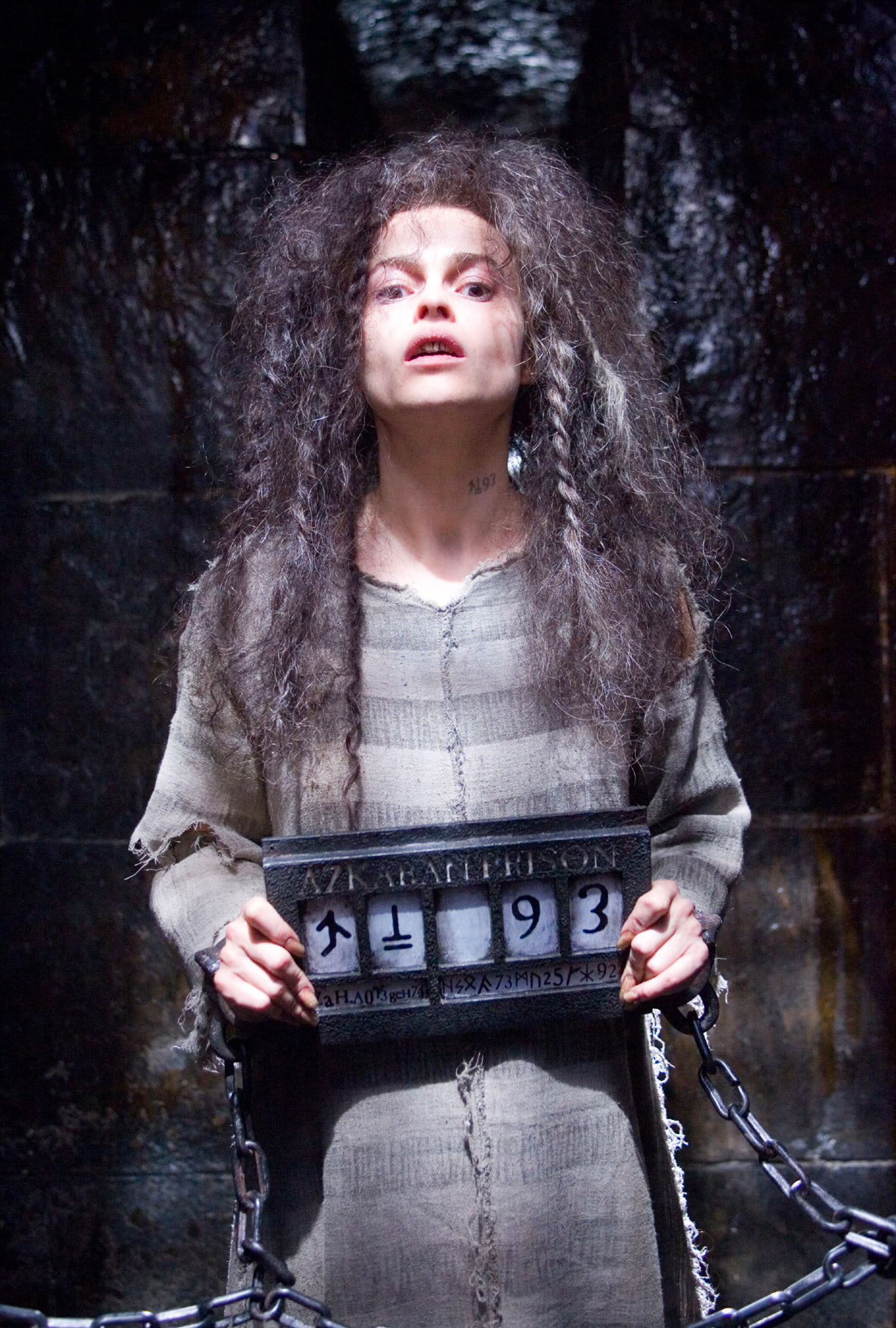 Bellatrix Lestrange, Azkaban prisoner, Dark magic, Haunting presence, 1500x2230 HD Handy