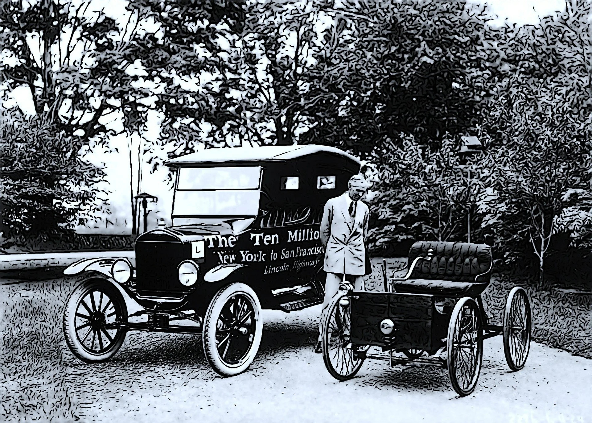 Henry Ford biography, Steckbrief details, Ford's life story, In-depth exploration, 1920x1380 HD Desktop