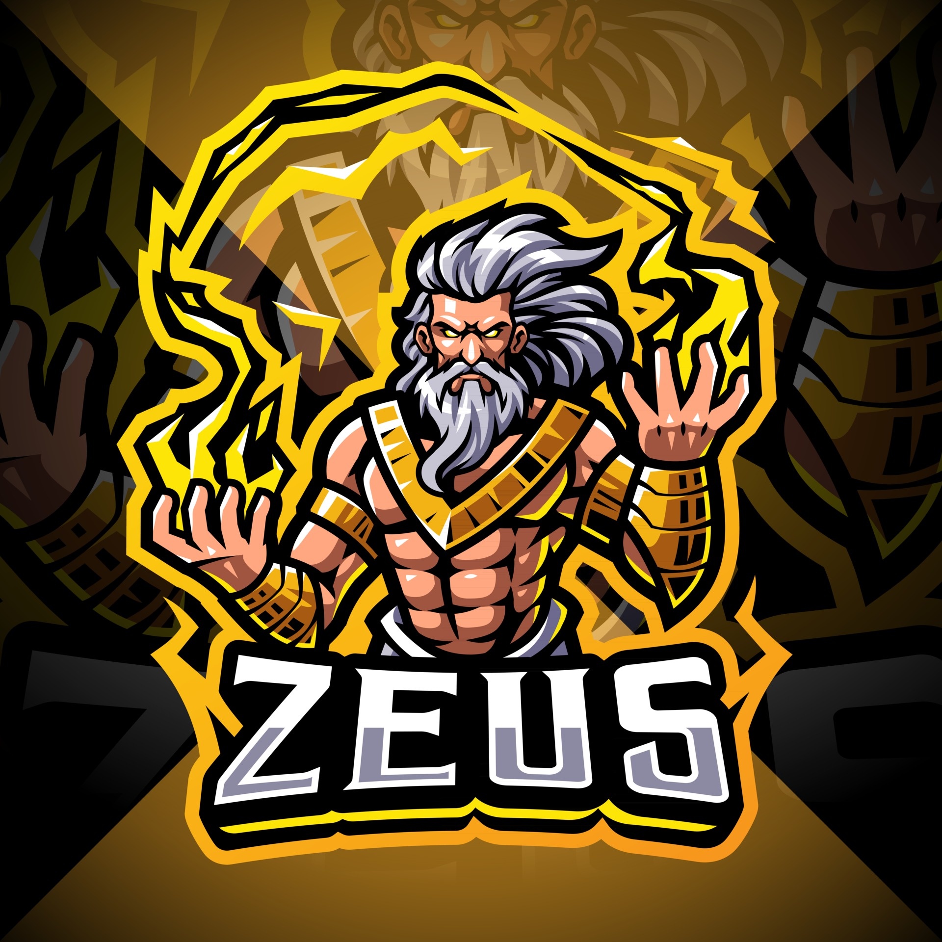 Zeus: IHC ESPORTS, Formerly ZEUS esports or Z3US eSPORT, PUBG mobile cybersport team. 1920x1920 HD Background.