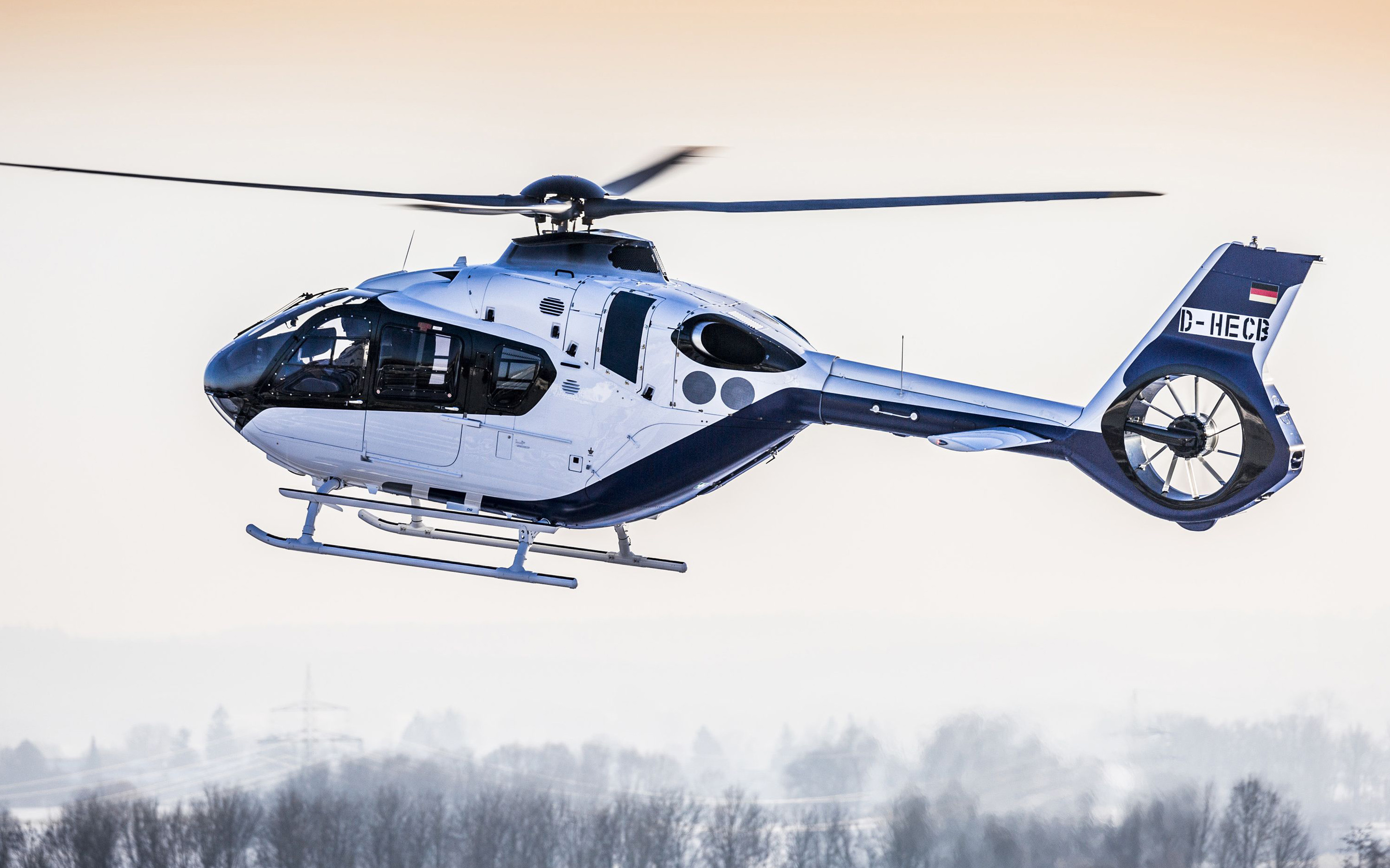 Airbus helicopters, Eurocopter EC135, High-quality HD pictures, 2880x1800 HD Desktop
