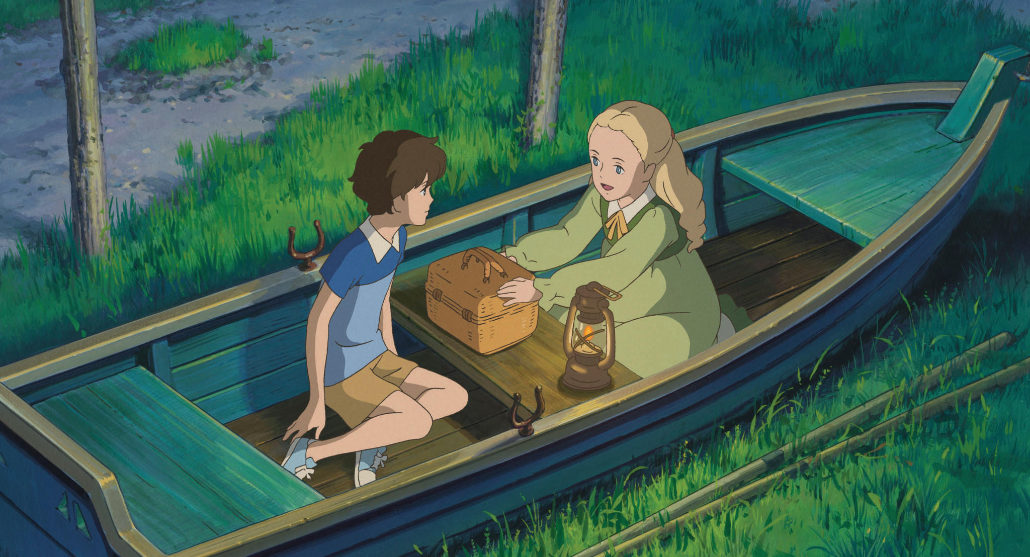When Marnie Was There (Anime): Animated film, A figure and mentor of Anna's imagination. 2050x1110 HD Background.
