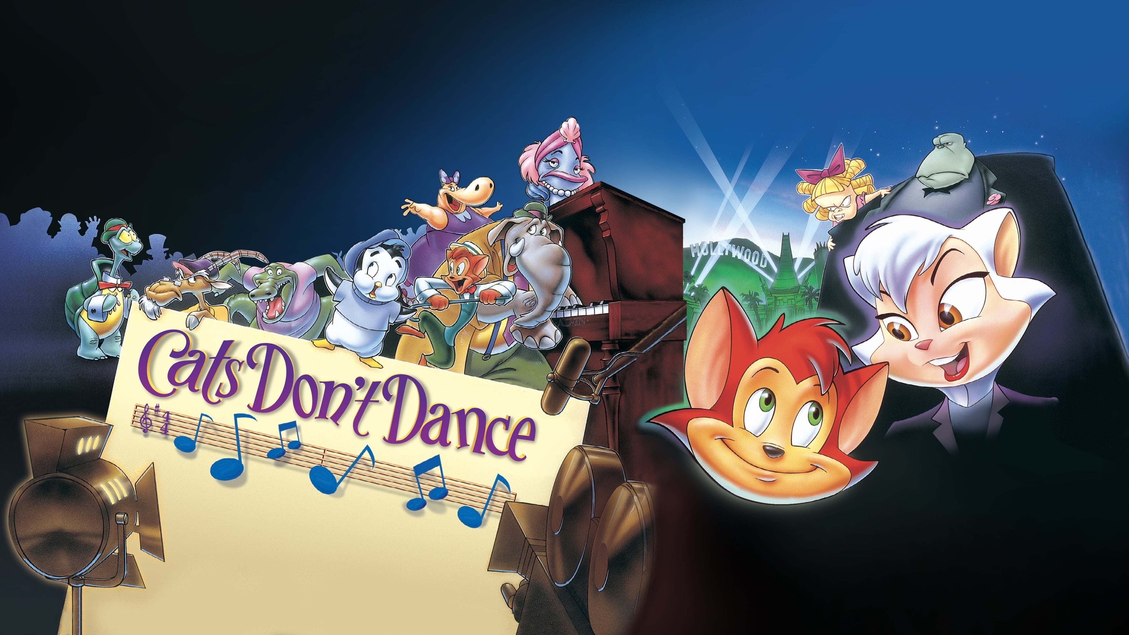 Cats Don't Dance (1997): An American animated musical comedy film, Distributed by Warner Bros. 3840x2160 4K Wallpaper.