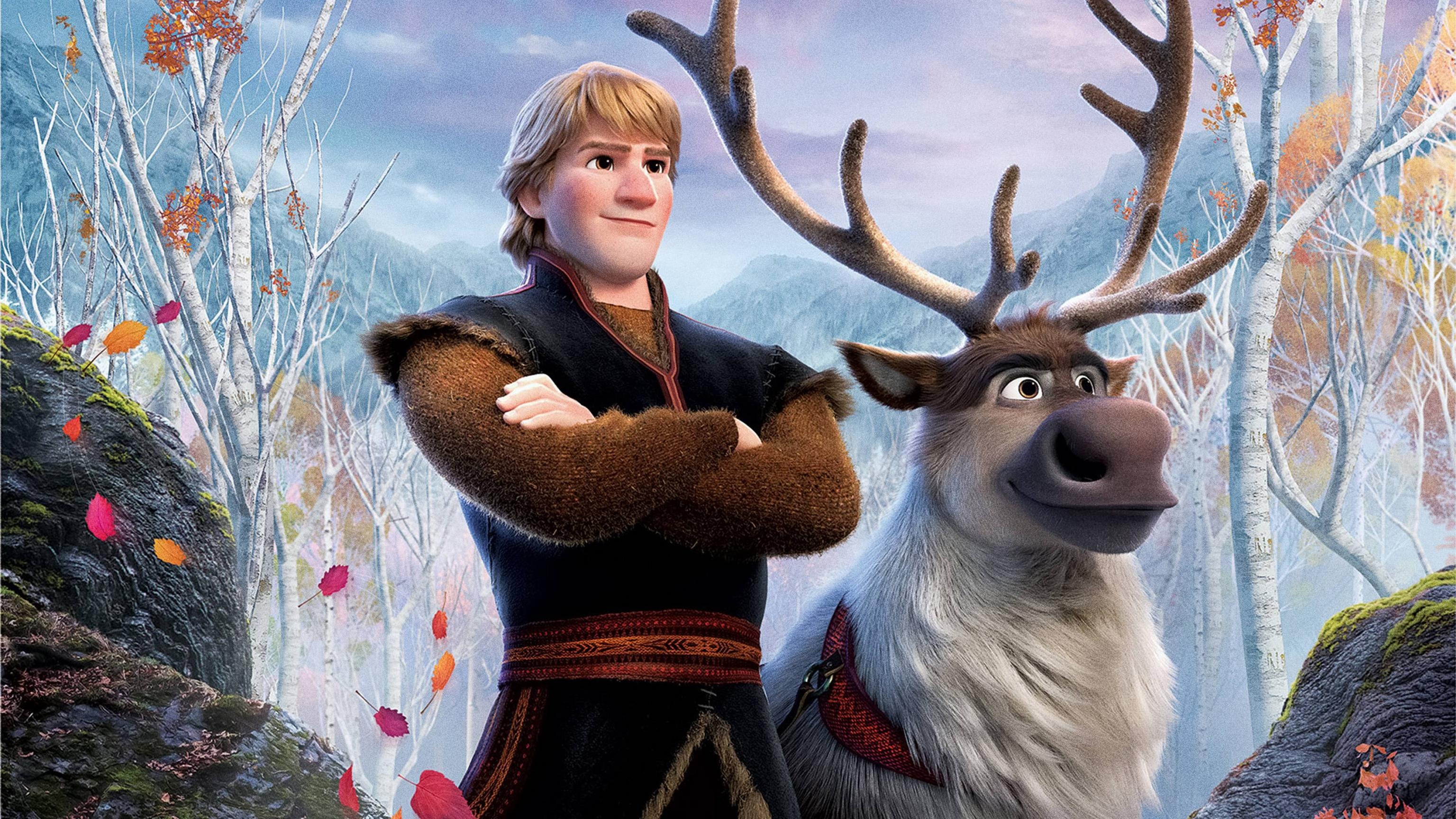 Kristoff, Frozen Animation, Disney character, Arendelle Kingdom, 3080x1730 HD Desktop