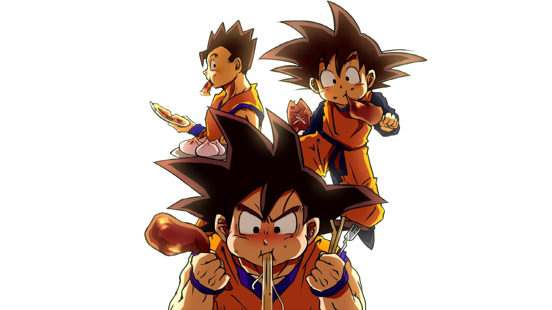 Goten: Son Gohan, Son Goku, Son Goten, The protagonist in the Dragon Ball media franchise. 1920x1080 Full HD Wallpaper.