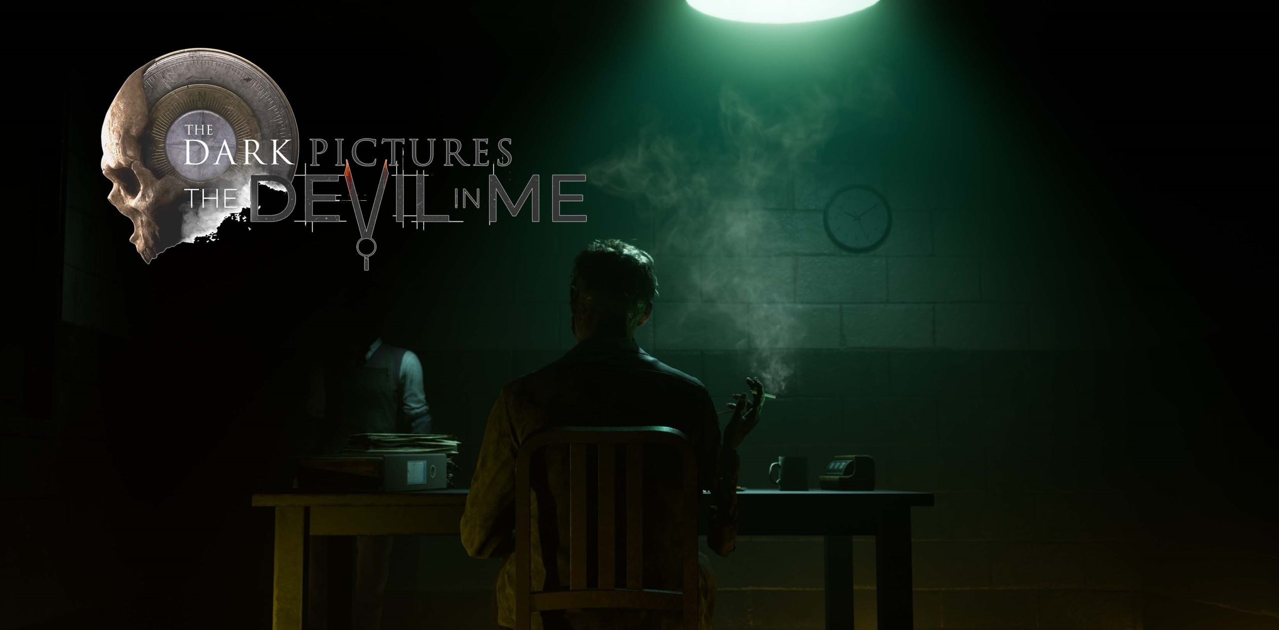 The Dark Pictures: The Devil in Me: Video game, based on the infamous Henry Howard Holmes and his hotel "Murder Castle". 2560x1270 Dual Screen Background.