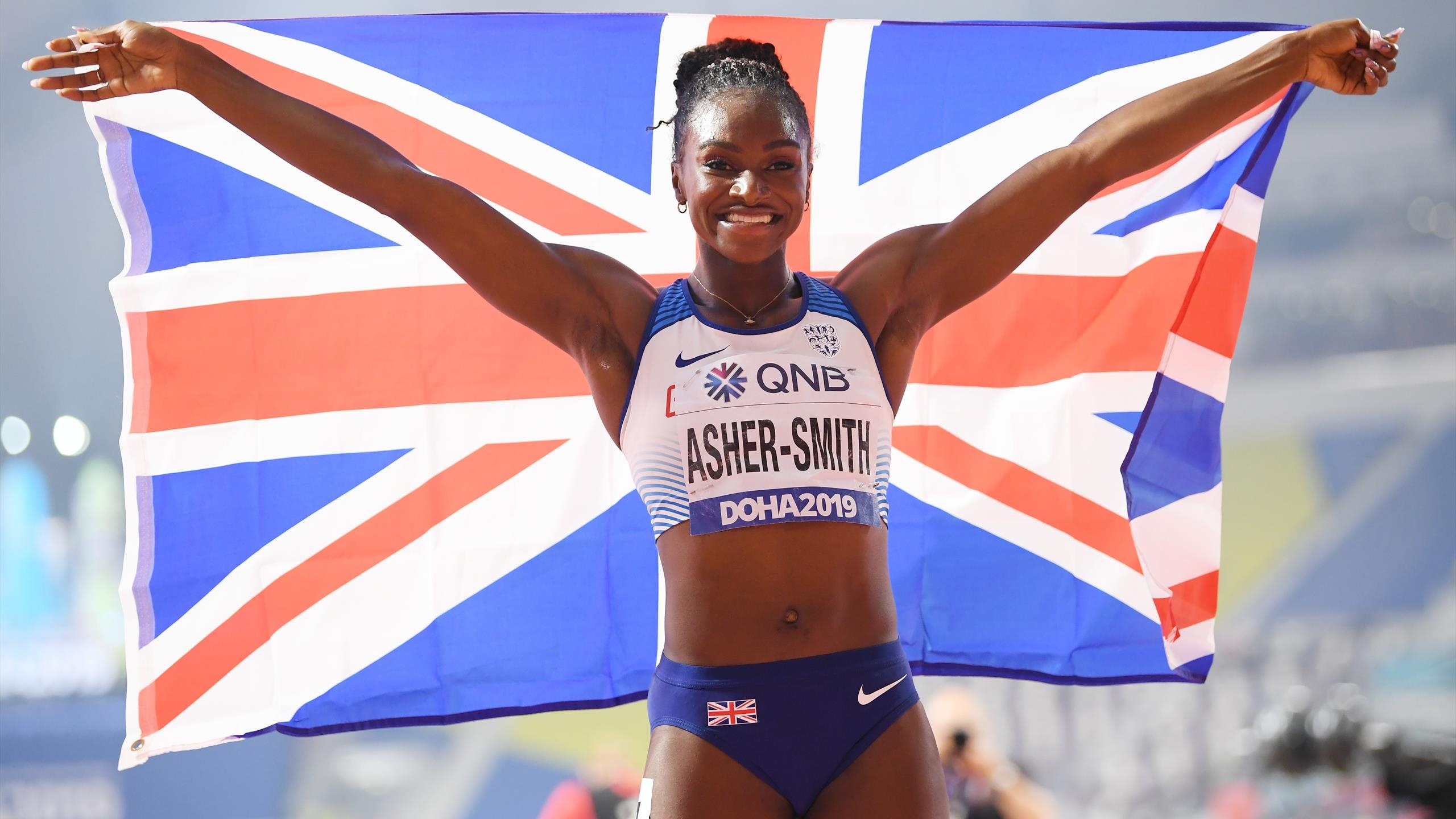 Dina Asher-Smith, Tokyo 2020, Olympic medal, 100m sprint, 2560x1440 HD Desktop