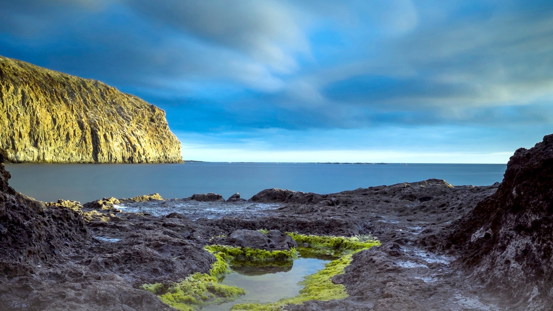 Ocean landscape, Tenerife canary islands, Windows 10 spotlight, Serene imagery, 1920x1080 Full HD Desktop