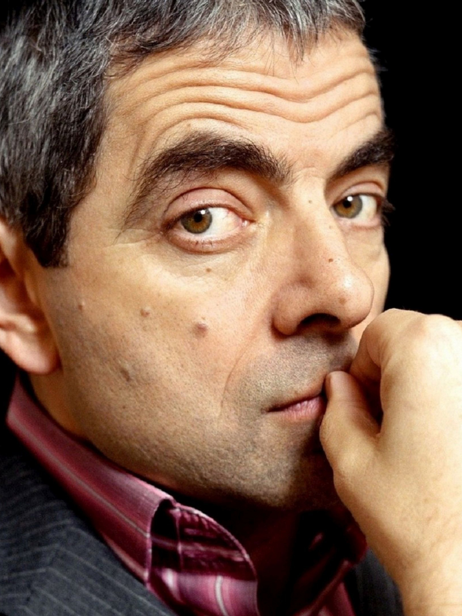 Rowan Atkinson: Played the Doctor in The Curse of Fatal Death in 1999. 1540x2050 HD Wallpaper.