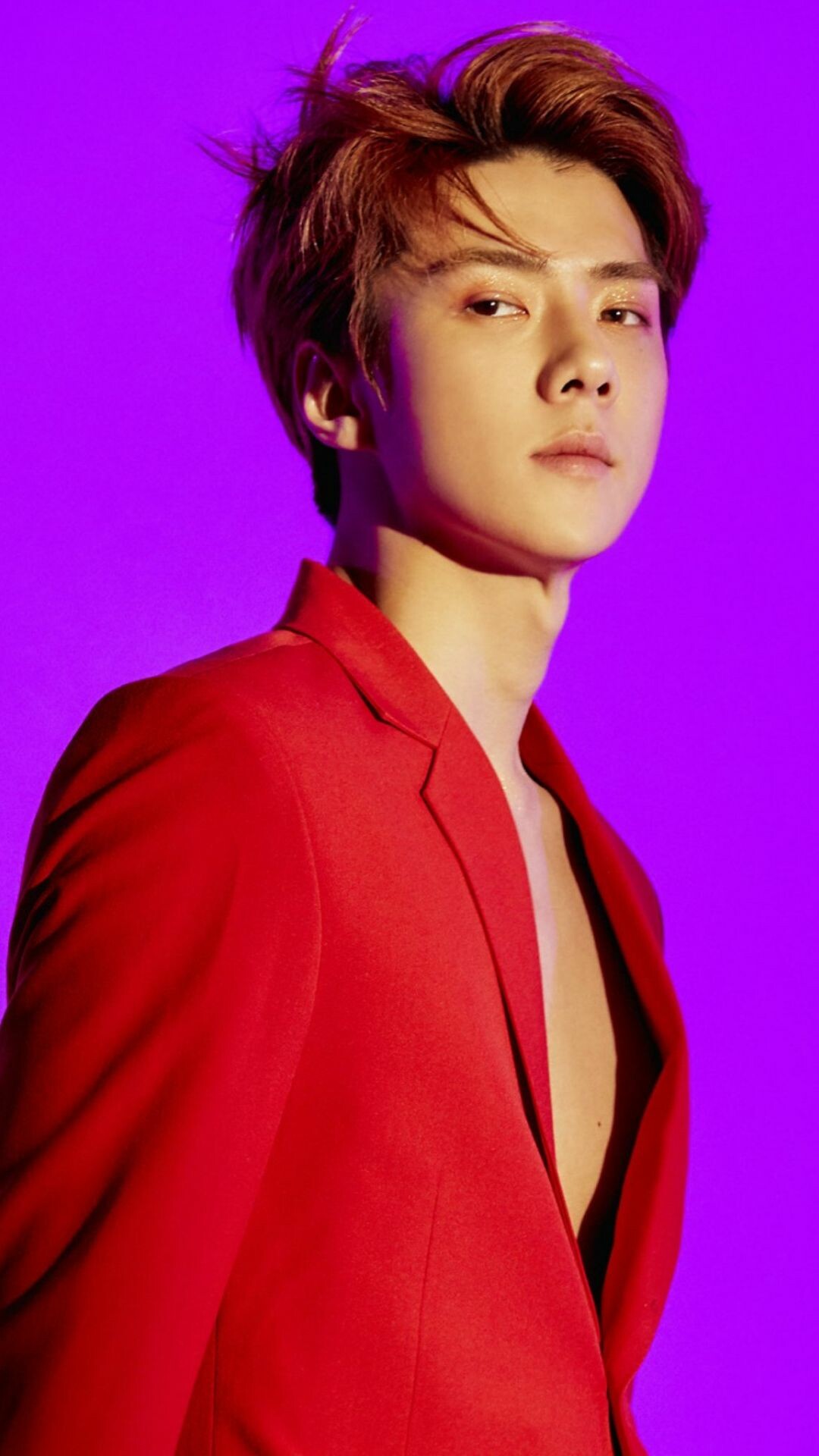 EXO: Sehun became the fifth band member to be officially introduced to the public. 1080x1920 Full HD Wallpaper.