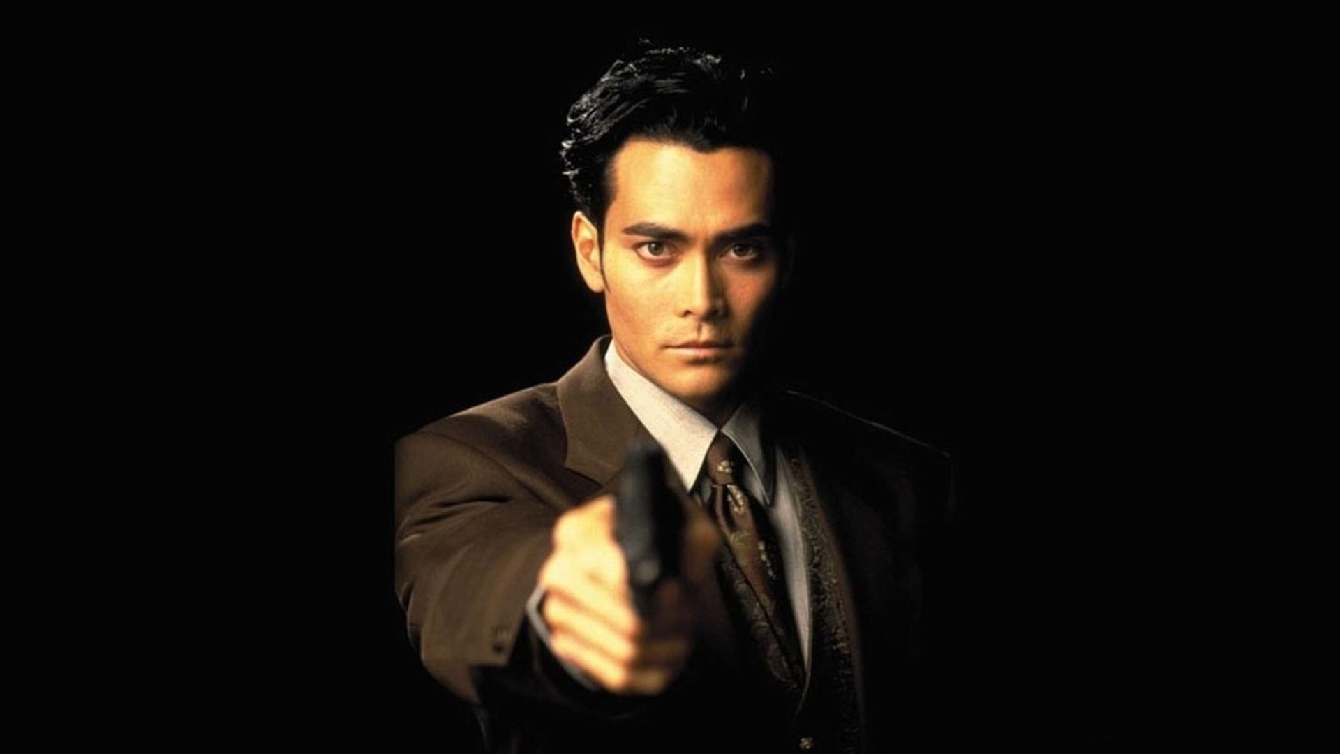 Mark Dacascos: Crying Freeman, a skilled assassin who sheds tears for every target he kills. 1920x1080 Full HD Wallpaper.