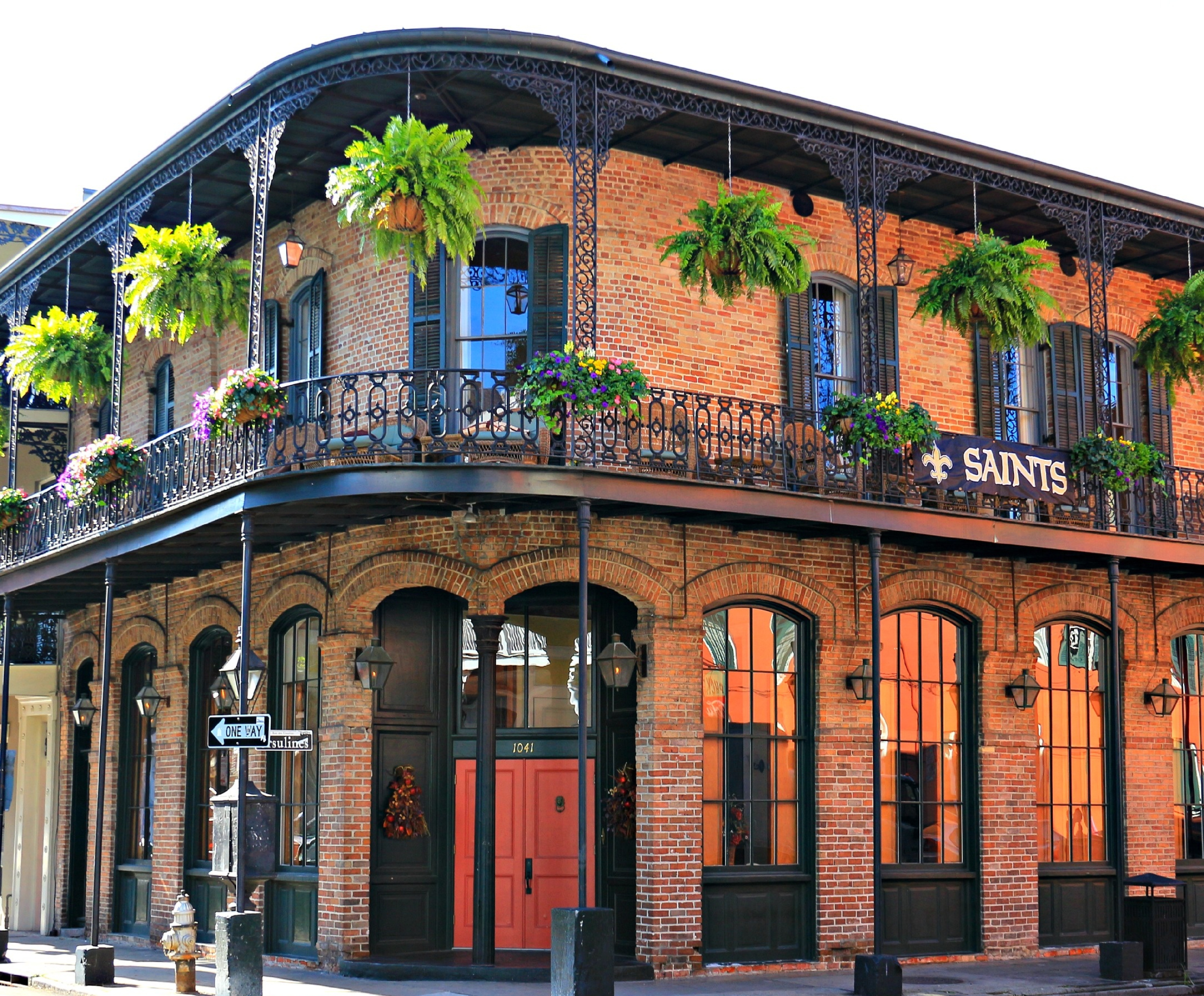French Quarter, New Orleans, Vibrant atmosphere, Historic charm, 2410x2000 HD Desktop
