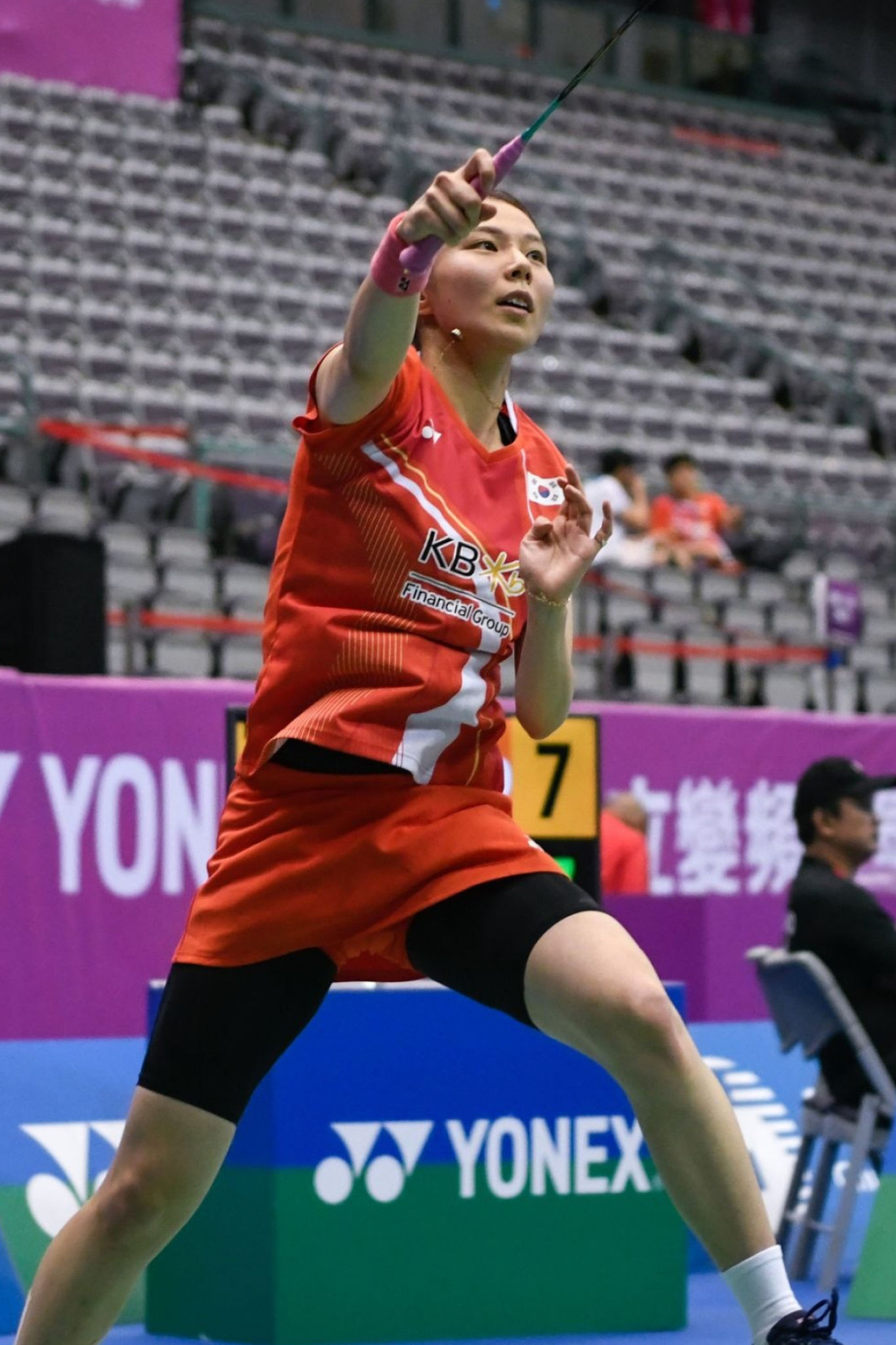 Kim So-yeong, Korean athlete, Gadis Korea, Badminton player, 1370x2050 HD Handy