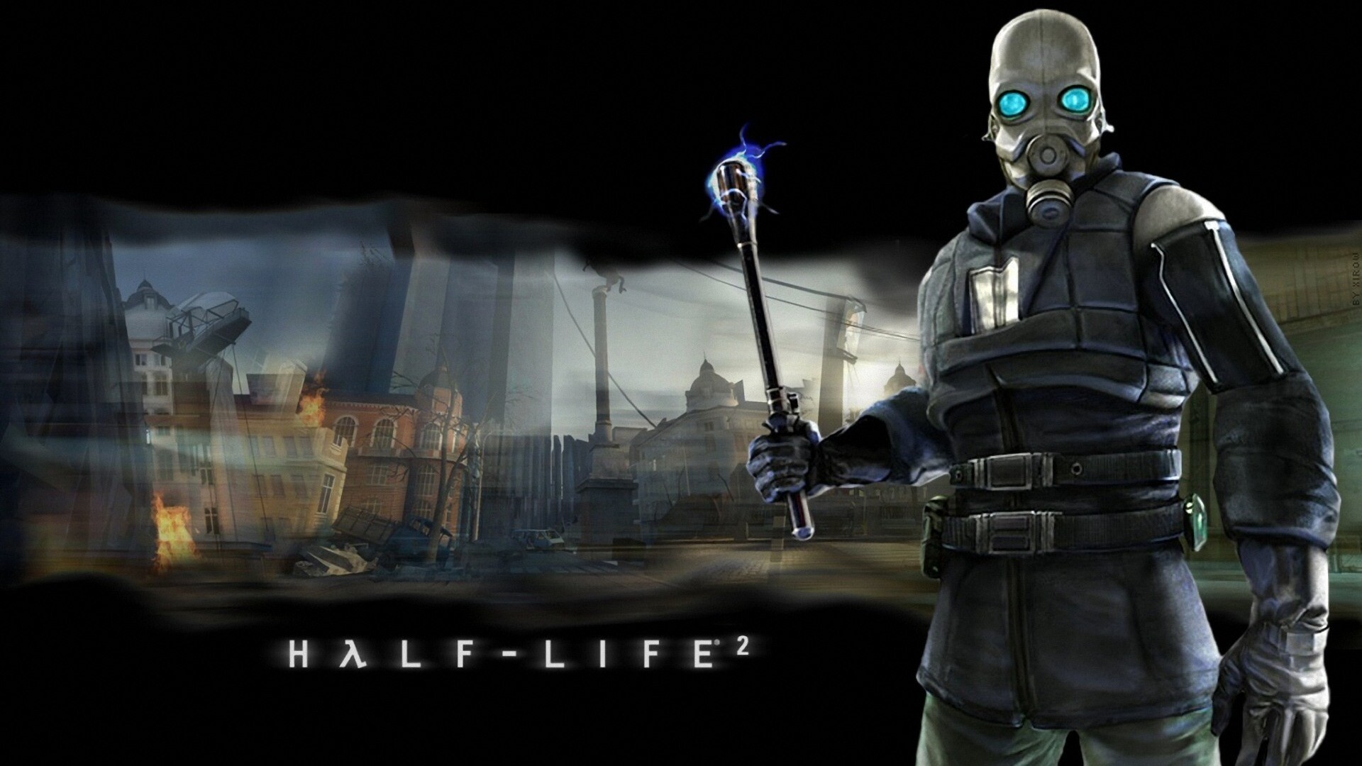 Half-Life 2: A series of first-person shooter games, Valve. 1920x1080 Full HD Wallpaper.