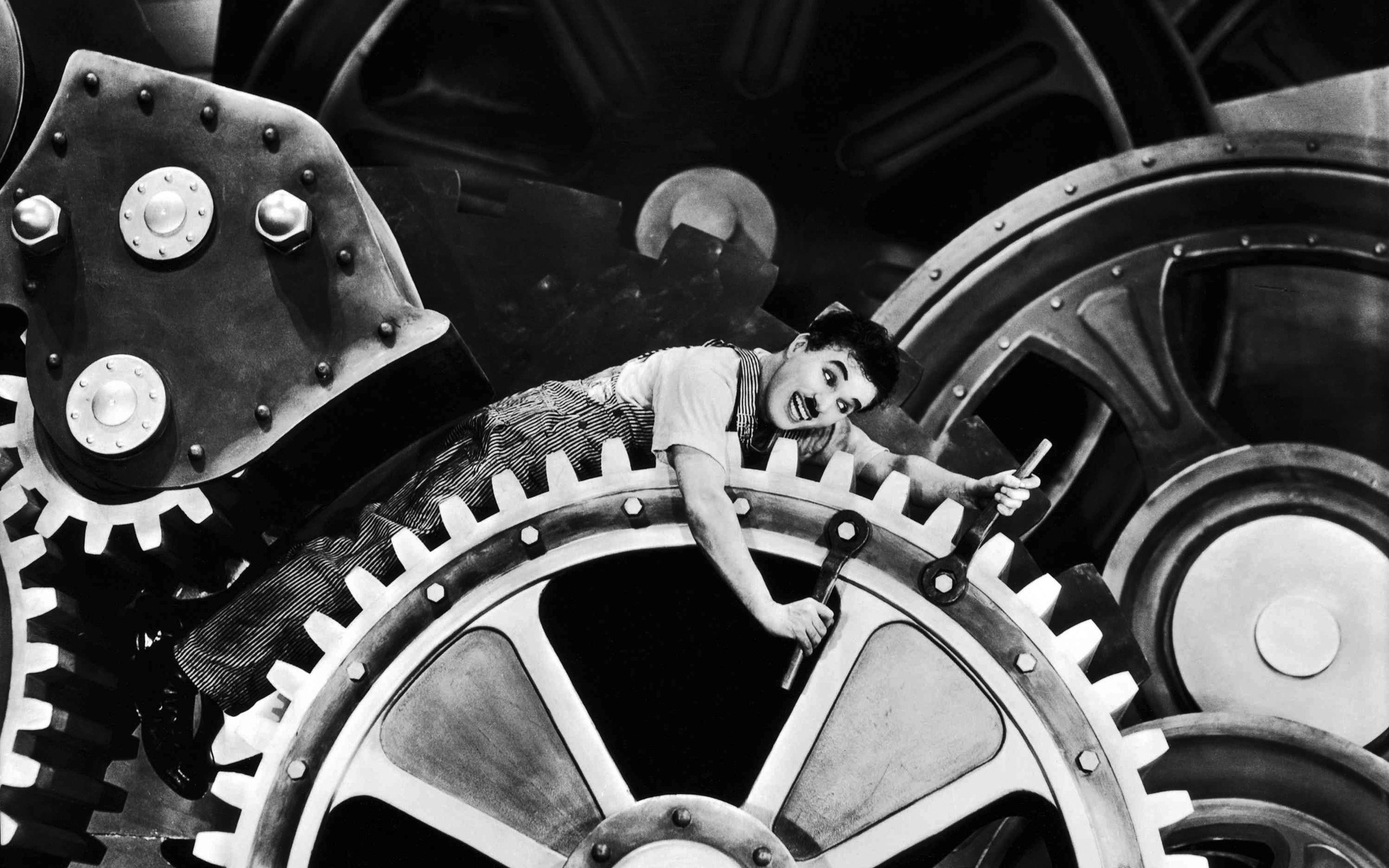 Chaplin, Black and white wallpaper, Vintage cinema, Timeless appeal, 1920x1200 HD Desktop