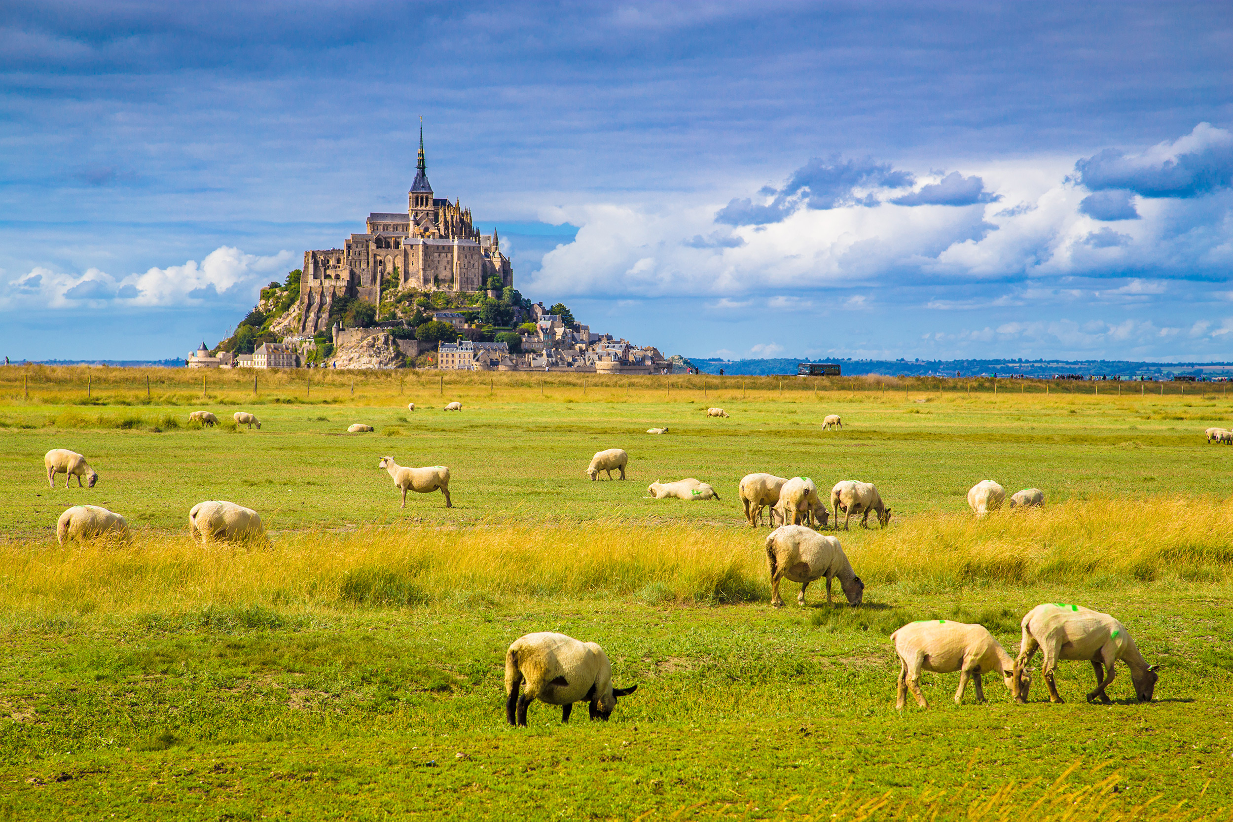 Wochenendausflug zum Mont Saint Michel, 2500x1670 HD Desktop