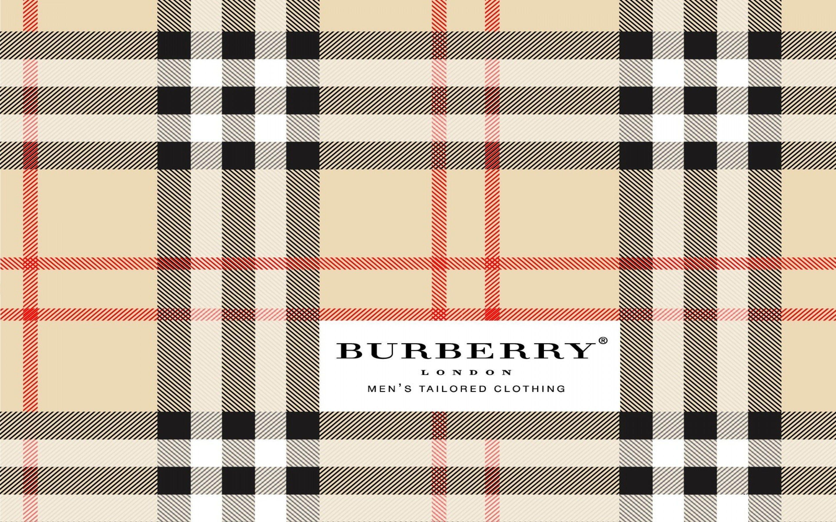 Burberry: The house's iconic check pattern, A brand associated with Britain’s upper class. 2880x1800 HD Wallpaper.
