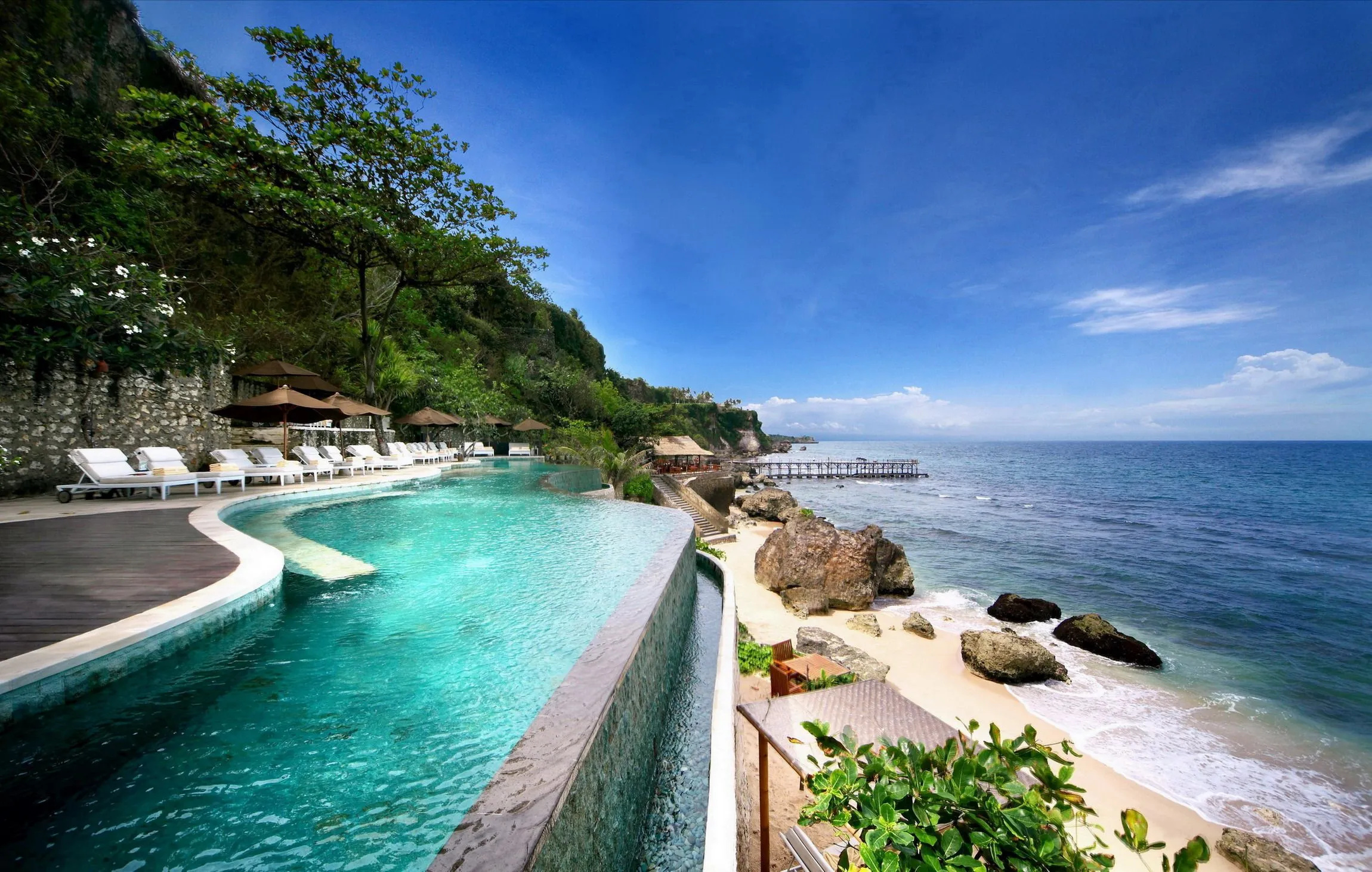 Bali, Indonesian beach paradise, Rich culture, Culinary delights, 2300x1470 HD Desktop