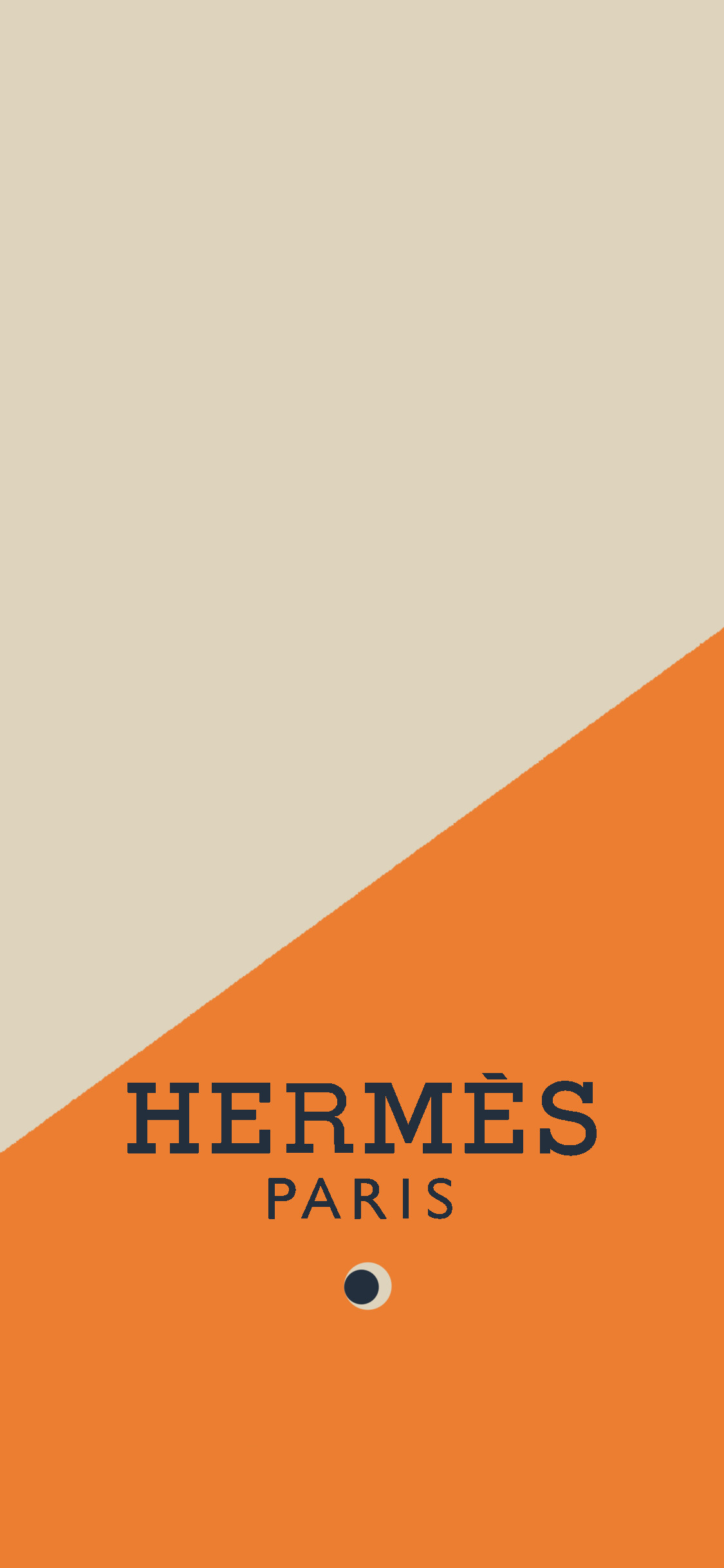 Hermes: A French luxury goods manufacturer. 1130x2440 HD Background.