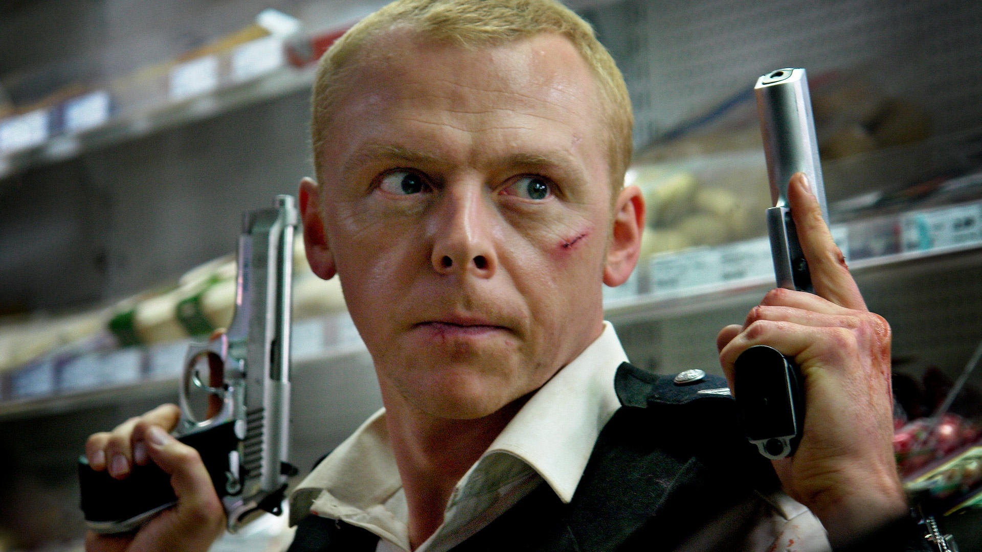 Hot Fuzz, Online streaming, Action comedy, High-definition viewing, 1920x1080 Full HD Desktop