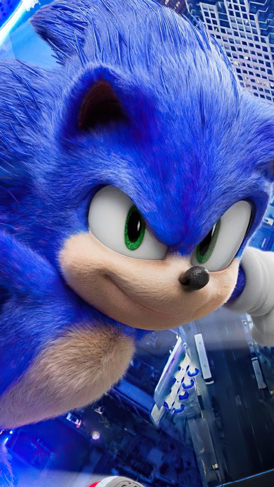 Sonic the Hedgehog Movie, Sci-fi fantasy, Futuristic setting, Exciting storyline, 1080x1920 Full HD Phone
