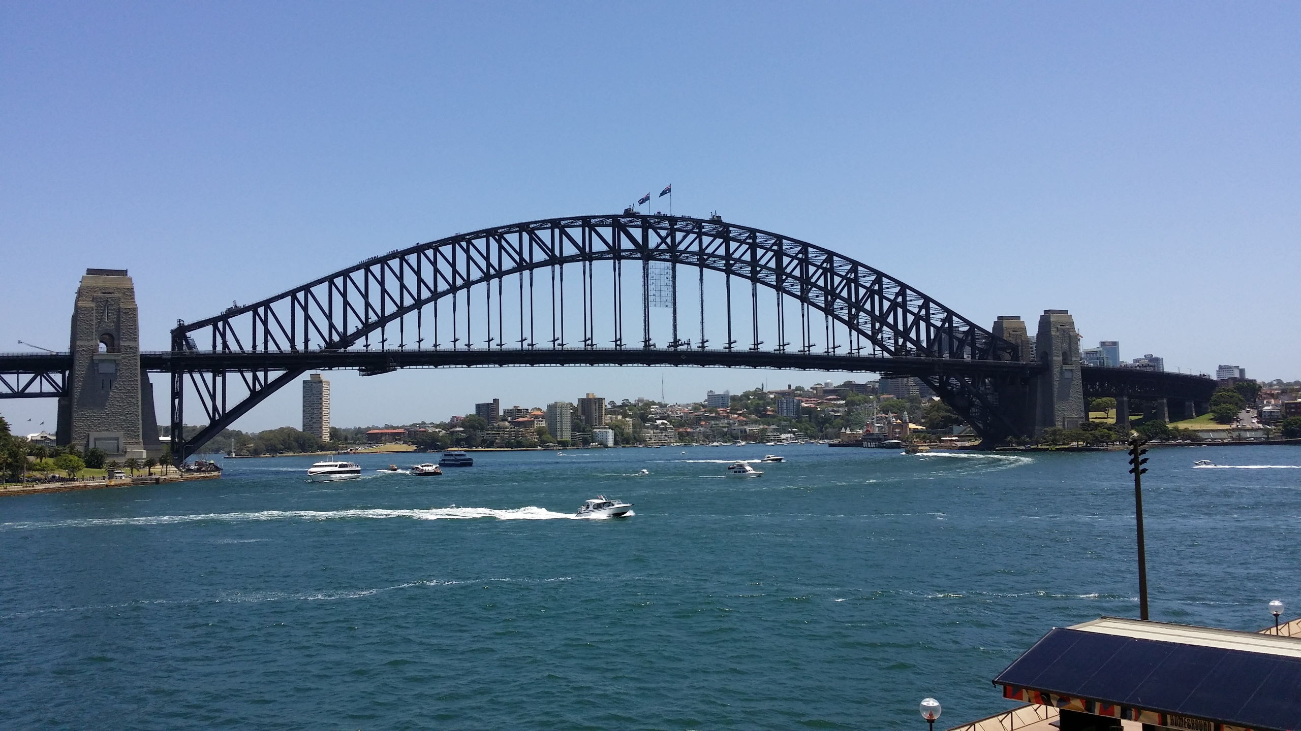 Sydney Harbor Bridge, Gallery Neptunes,, 2560x1440 HD Desktop