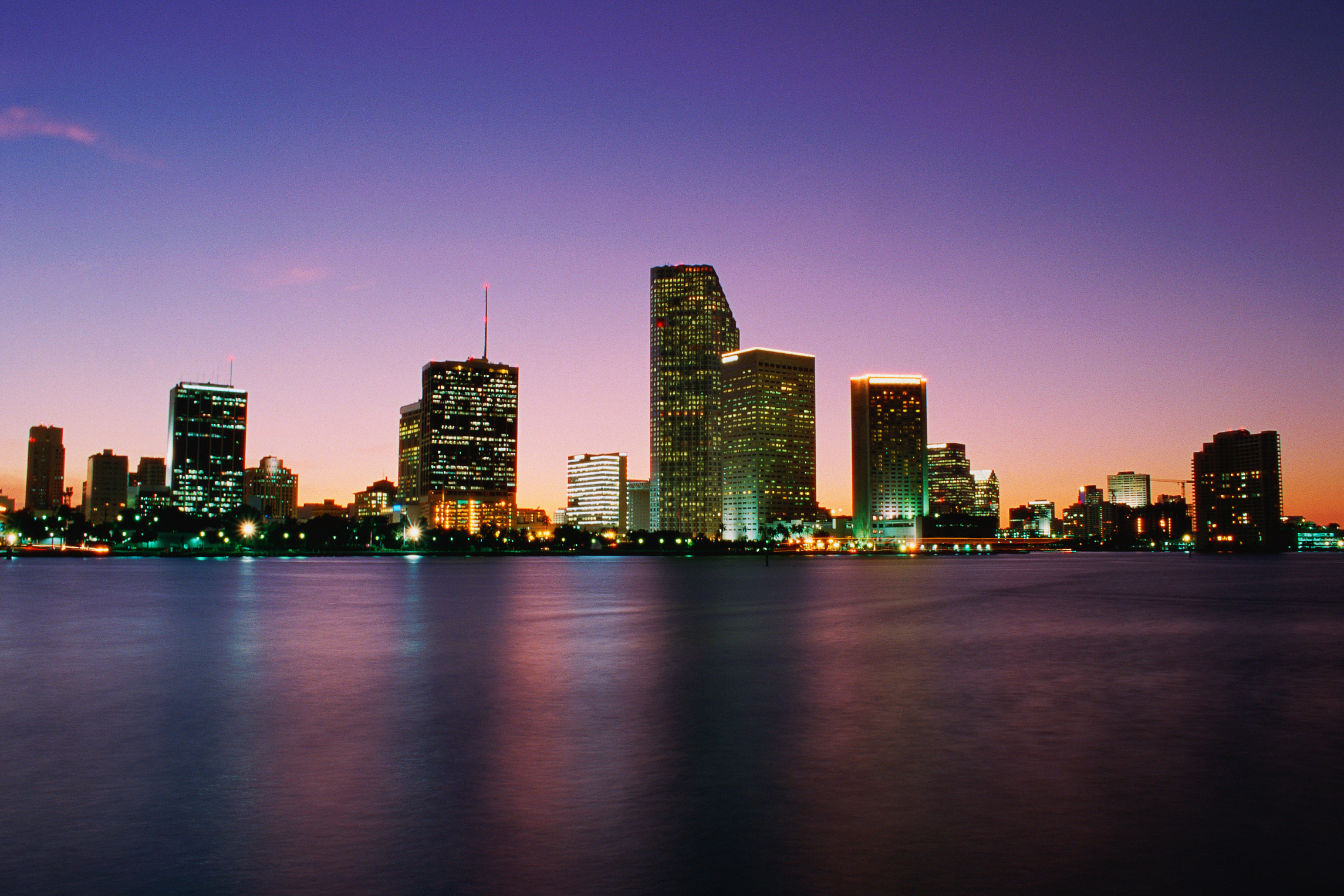Miami Beach Skyline, Affordable attractions, Coastal paradise, Sun-kissed shores, 2290x1530 HD Desktop