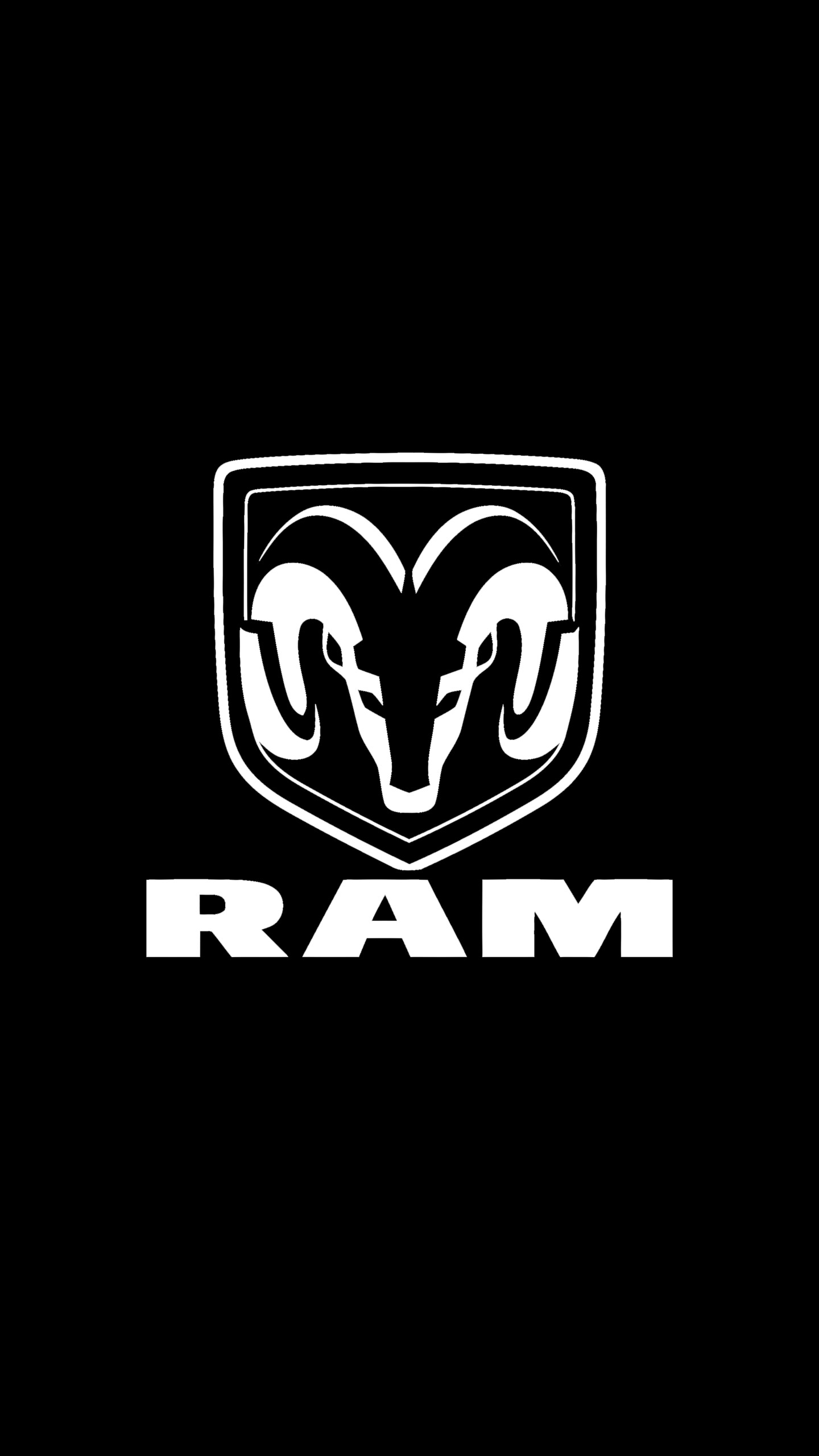 Logo, Ram Truck Wallpaper, 1440x2560 HD Phone