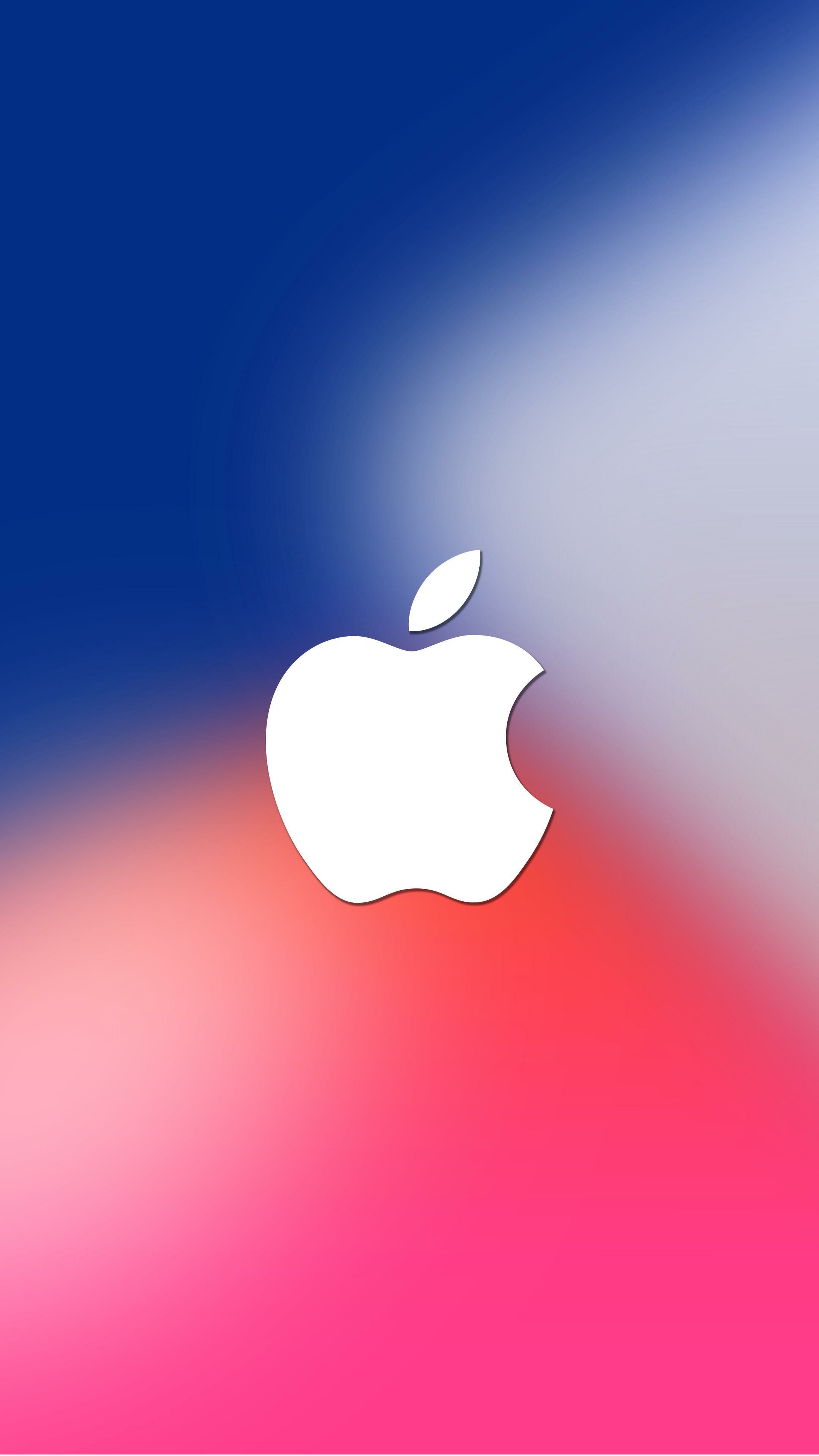 Apple Logo: The falling fruit that led Sir Isaac Newton to the concept of gravity, Trademark. 2160x3840 4K Background.