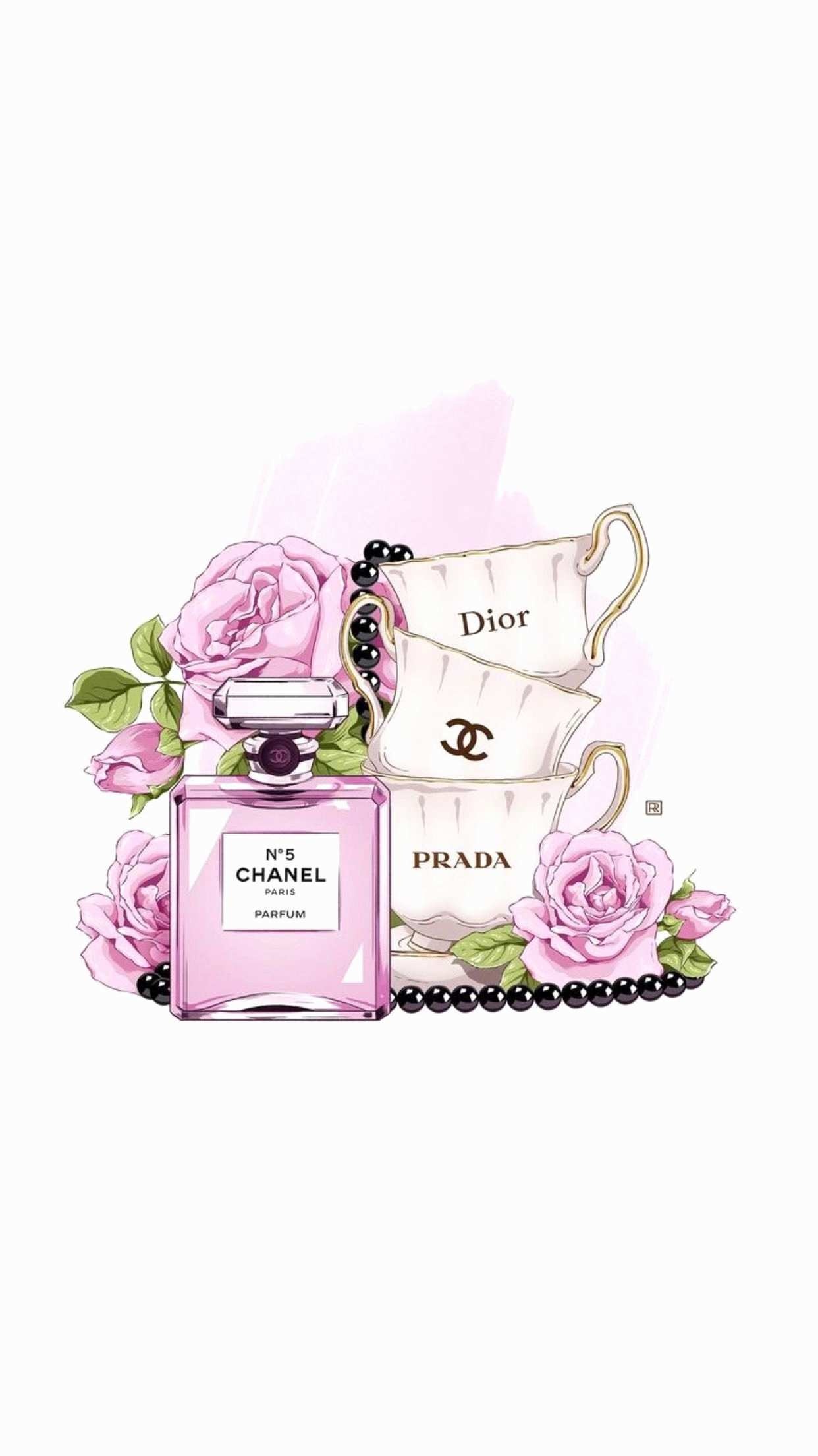 Prada: A global leader in fashion, Luxury brands, Illustration. 1250x2210 HD Wallpaper.