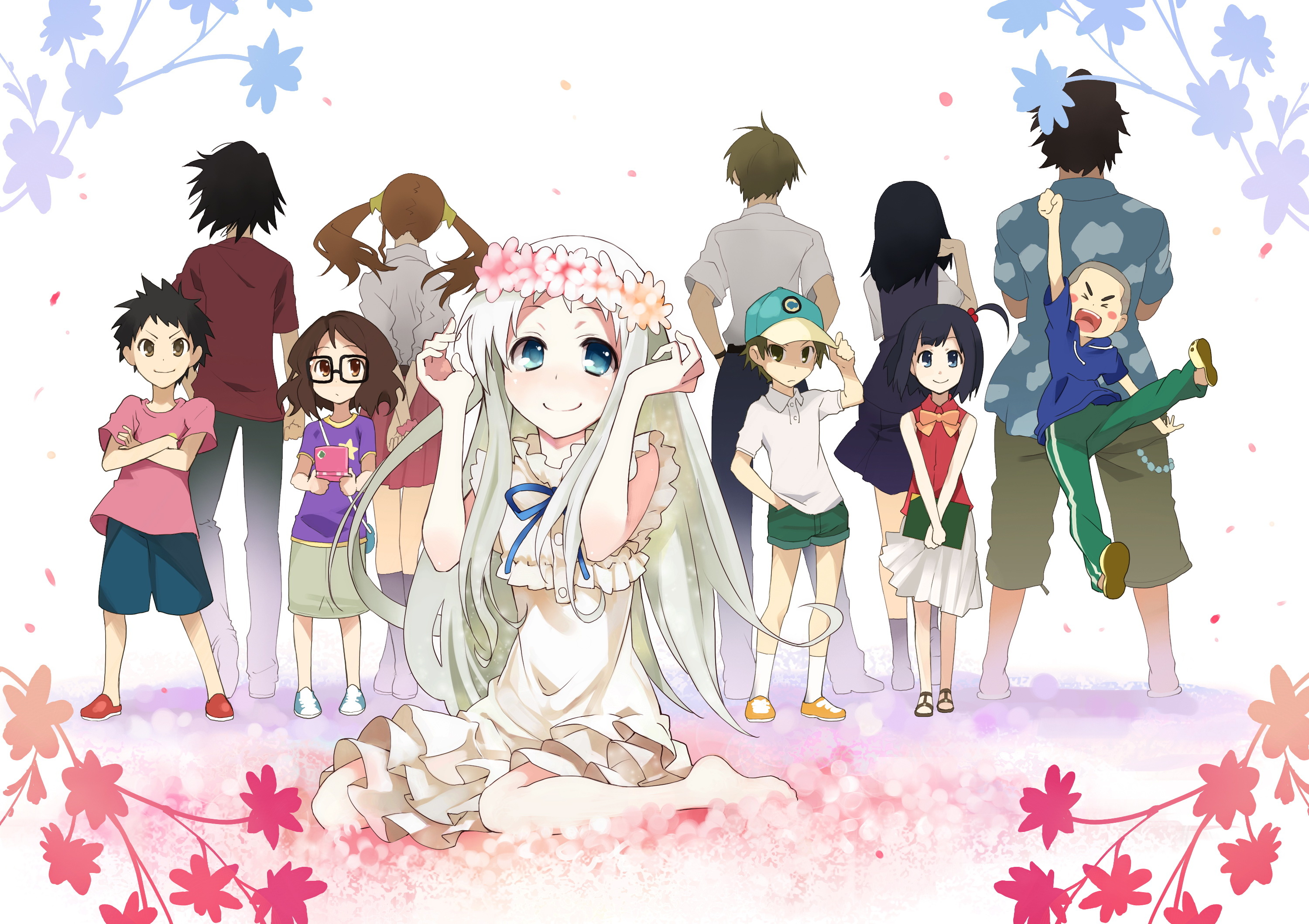Anohana (Anime), Flower we saw, Serene day, Touching memories, 3000x2120 HD Desktop