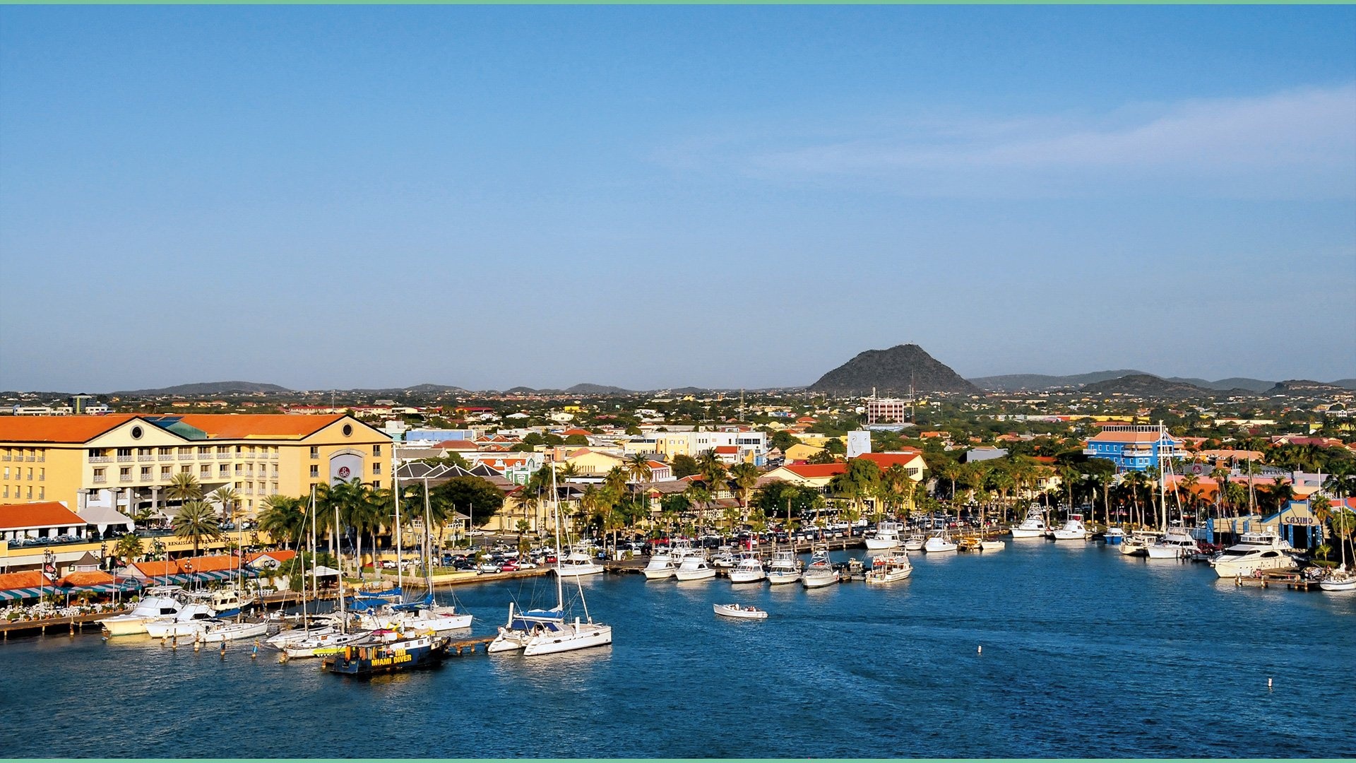 Oranjestad travels, Caribbean islands, Aida cruise, 14-day vacation, 1920x1080 Full HD Desktop