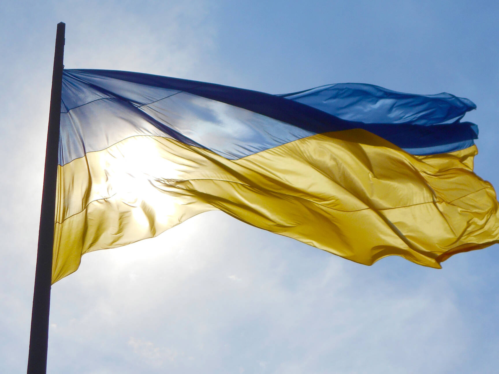 Ukrainian flag, Flagge bilder, Tuch 51271, Patriotic symbol, 1920x1440 HD Desktop