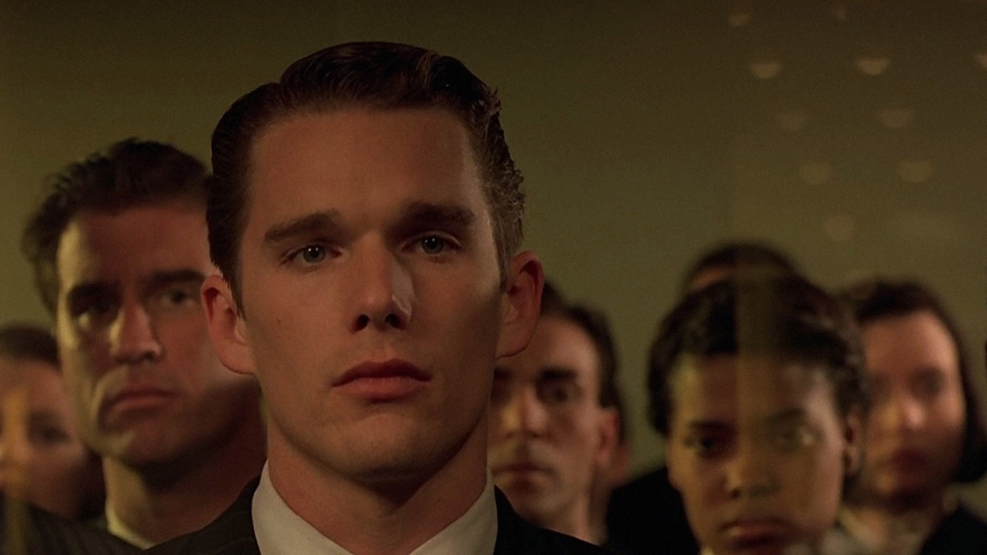 Gattaca: The film presents a biopunk vision of a future society driven by eugenics. 1920x1080 Full HD Background.