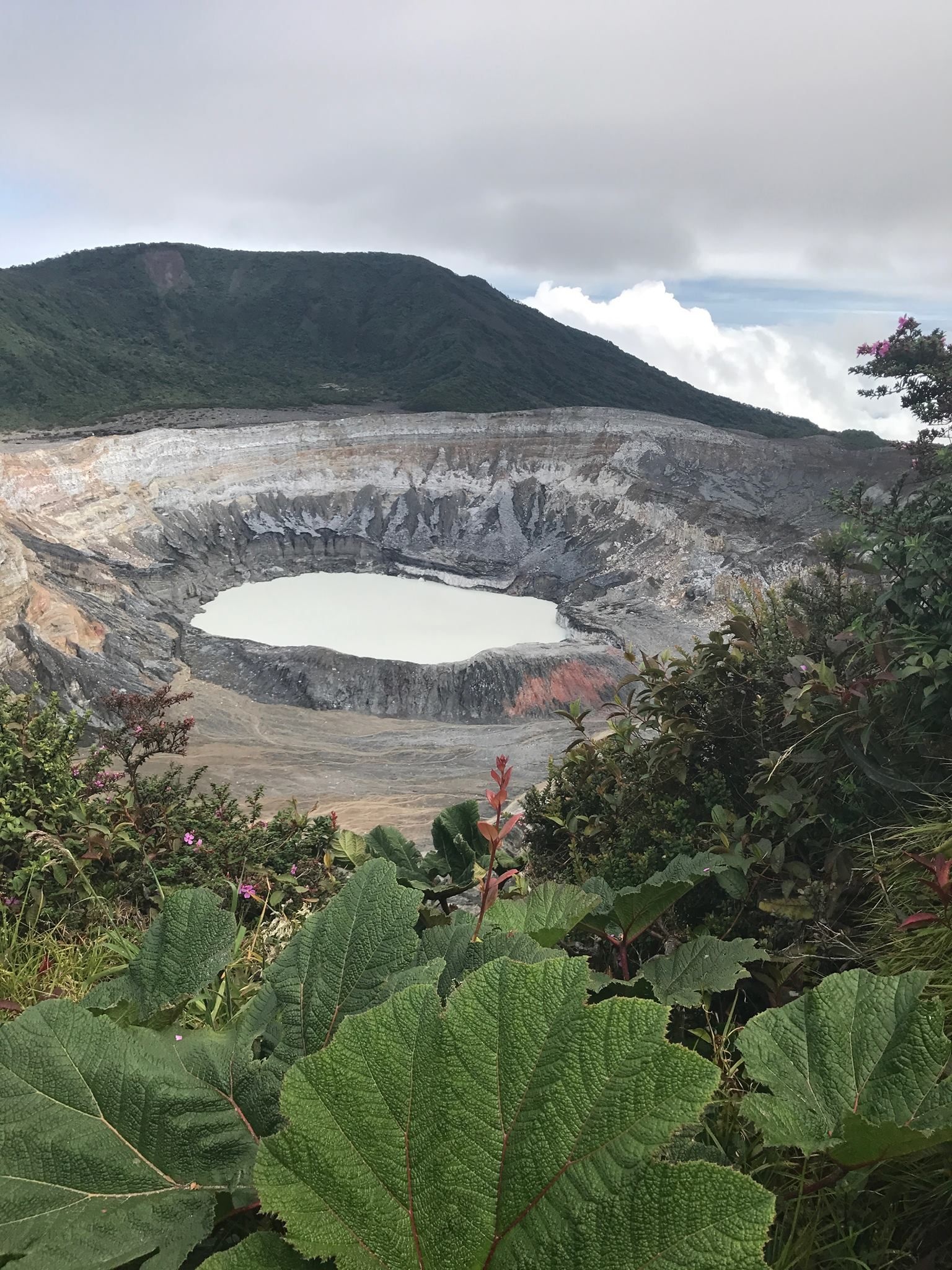 Poas Volcano, Crater exploration, Costa Rican natural wonder, Incredible volcanic formation, 1540x2050 HD Phone
