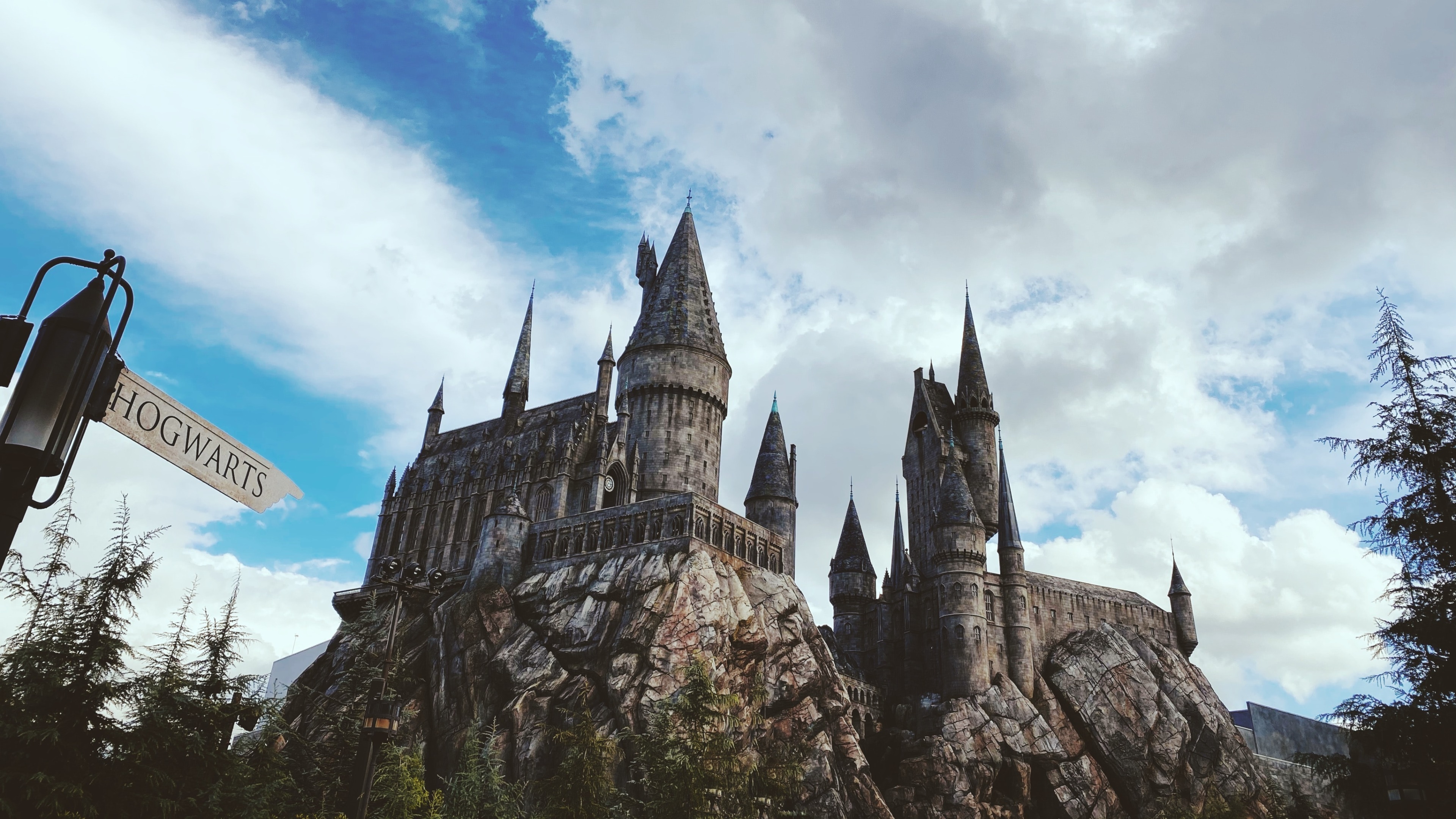 Hogwarts Castle, The Wizarding World of Harry Potter, 3840x2160 4K Desktop