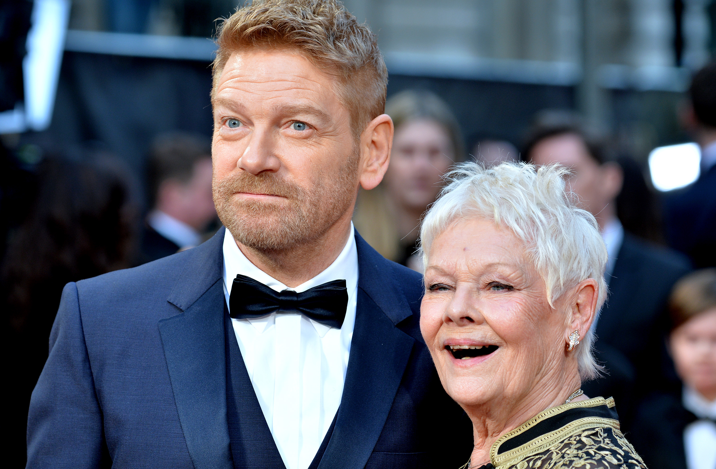 Kenneth Branagh: The president of the Royal Academy of Dramatic Art in London, Judi Dench. 3000x1970 HD Wallpaper.