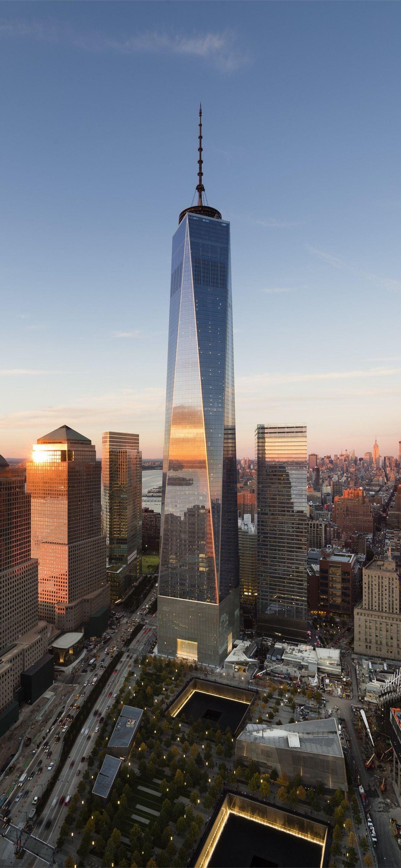 One World Trade Center, iPhone HD wallpapers, Best, 1290x2780 HD Phone