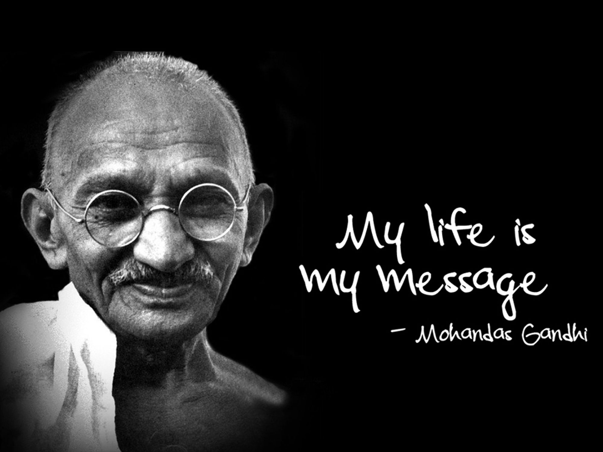 Mahatma Gandhi wallpapers, Symbol of peace, Indian freedom fighter, Legacy of non-violence, 2000x1500 HD Desktop