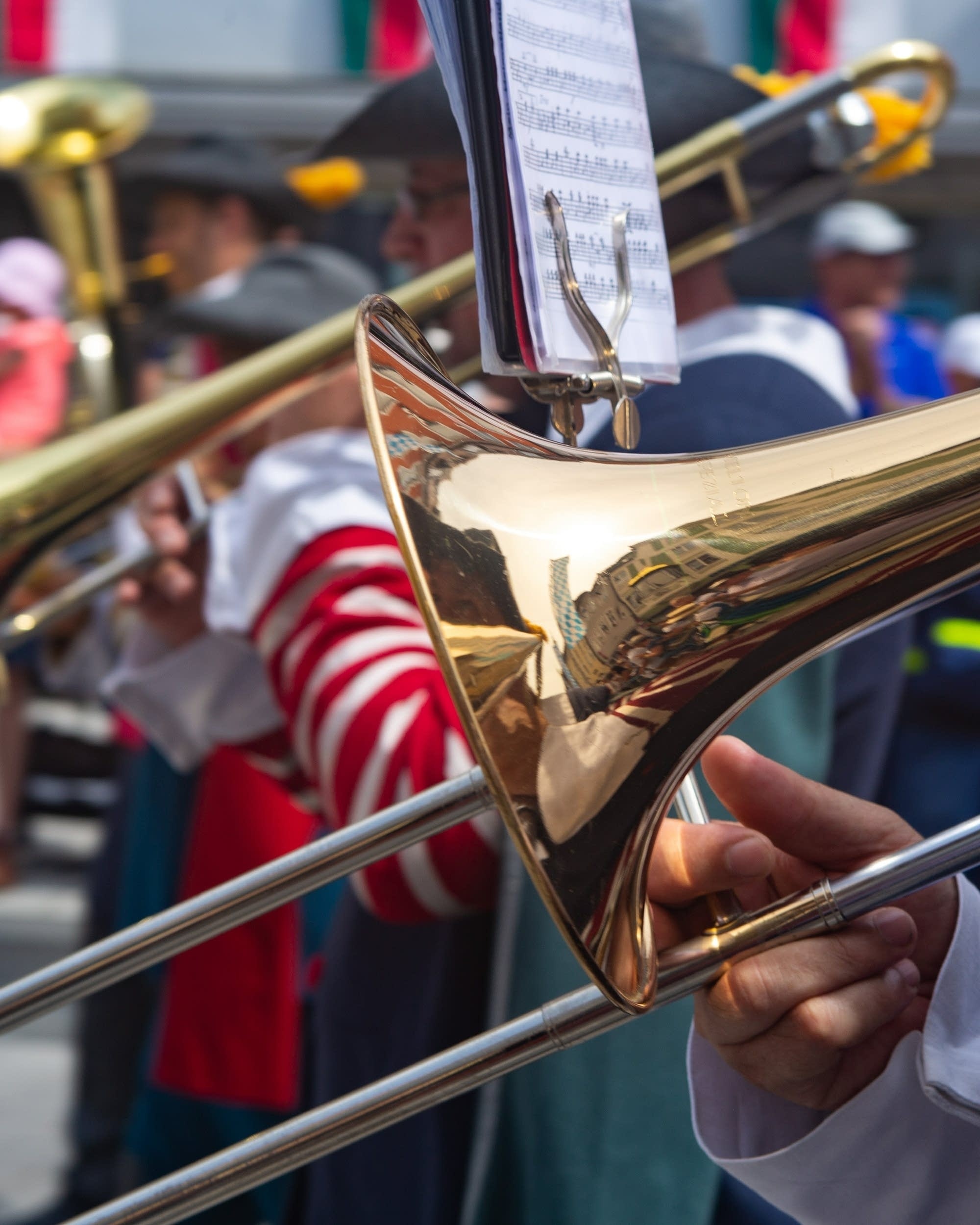 The mighty trombone, Musical power, Brass brilliance, Dynamic sound, 2000x2500 HD Phone
