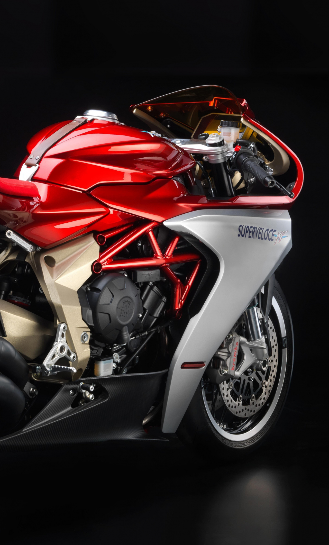 MV Agusta Superveloce, Auto, 800 concept sports bike, Wallpaper, 1280x2120 HD Handy