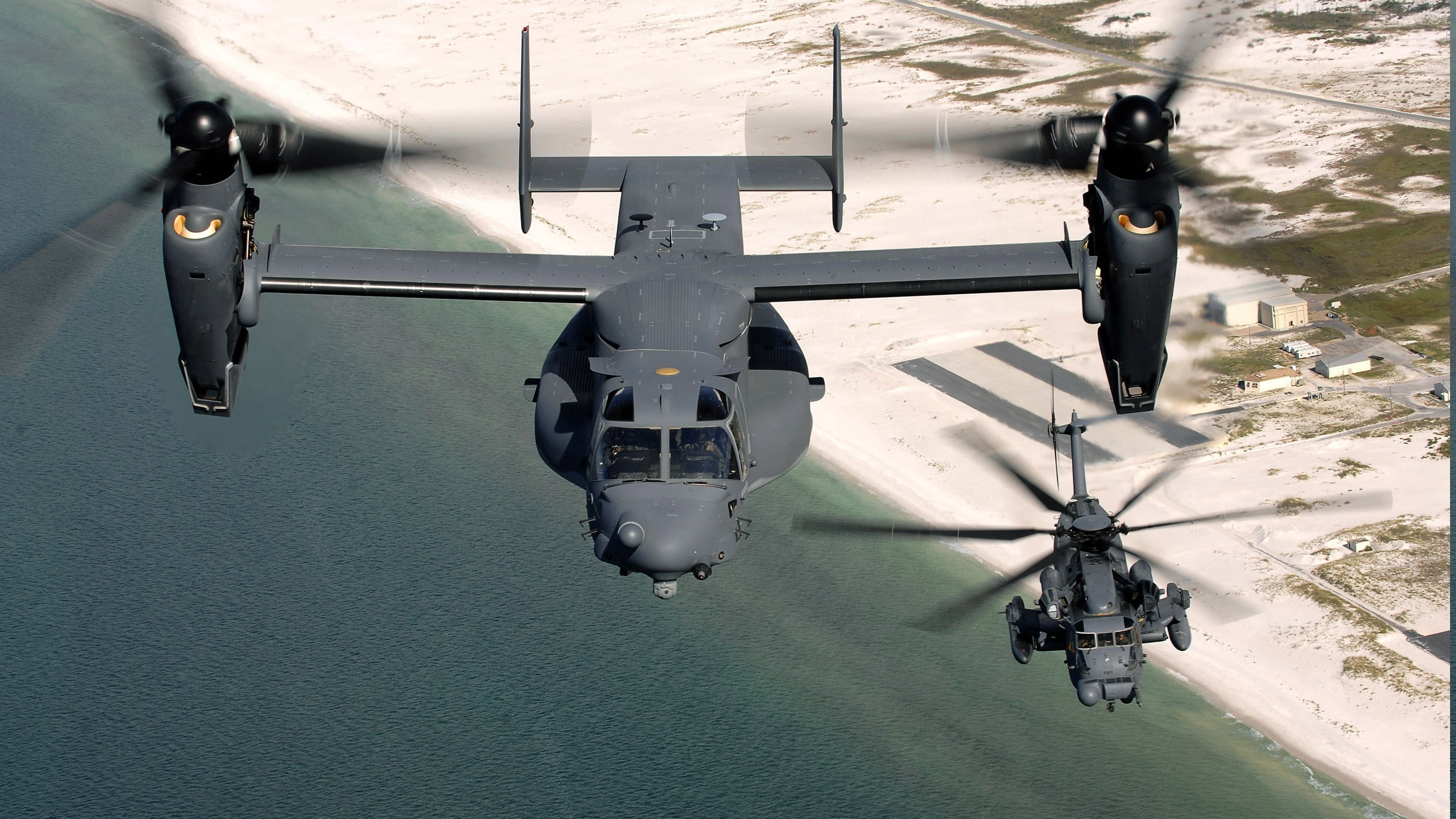 V-22 Osprey, Military aircraft, Helicopter wallpapers, RC helicopter excitement, 2940x1660 HD Desktop