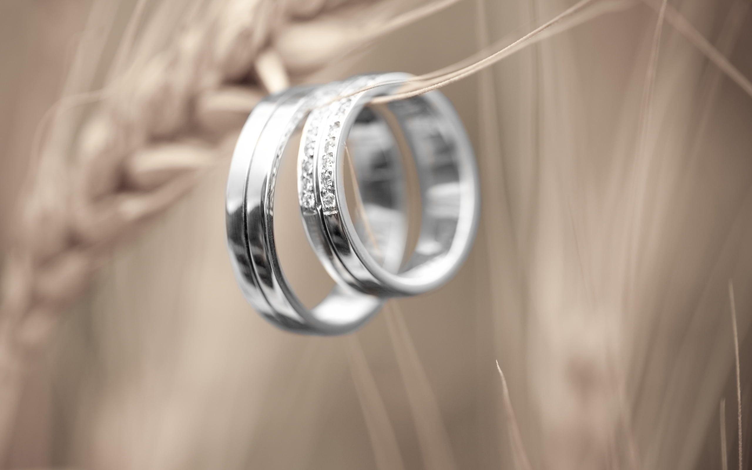Ring symbolism, Beautiful ornaments, Adorned fingers, Statement accessory, 2560x1600 HD Desktop