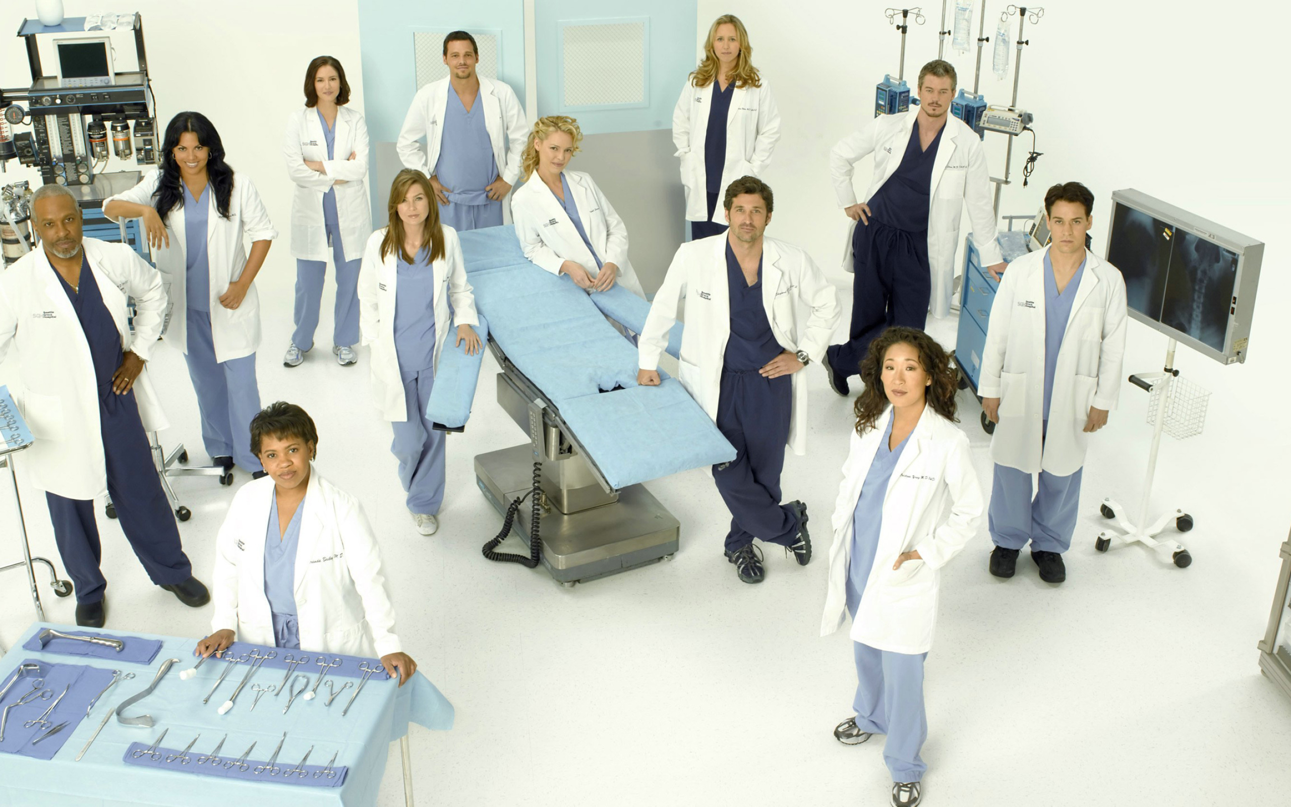 Grey's Anatomy, Rollercoaster of emotions, Gripping narrative, Seattle Grace Hospital, 2560x1600 HD Desktop